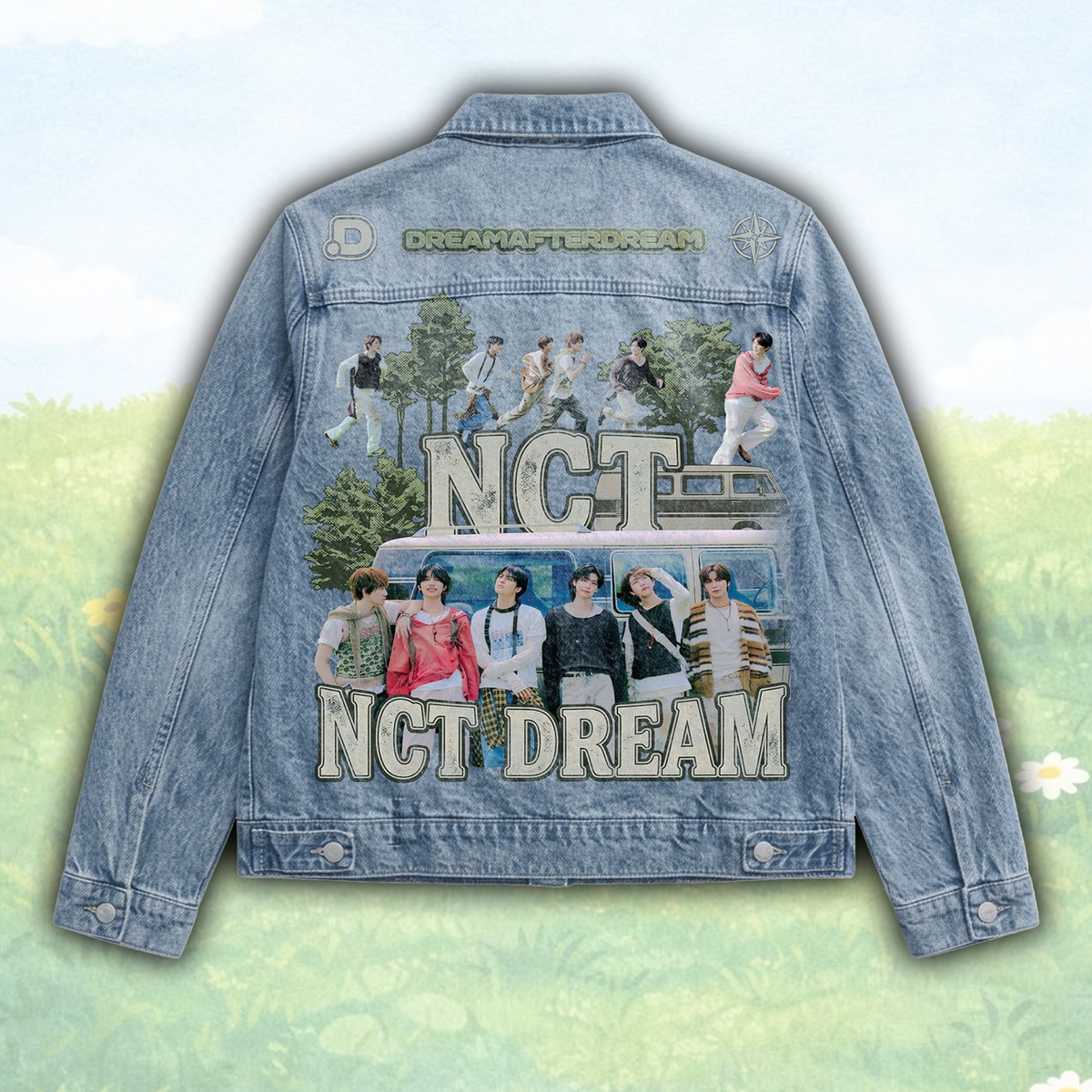 NCT Dream Come Back Dream After Dream Denim Jacket Concert Outfit Gift For Nctzen