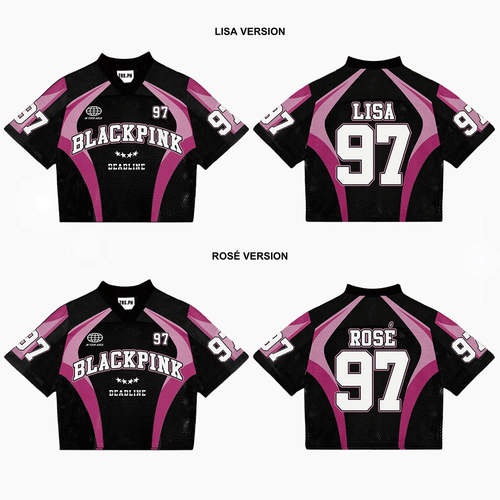 BlackPink Mixed Mesh Jersey Football Vesion In Your Area
