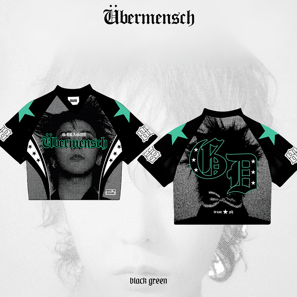 Übermensch World Tour 2025 ixed Mesh Jerser Football