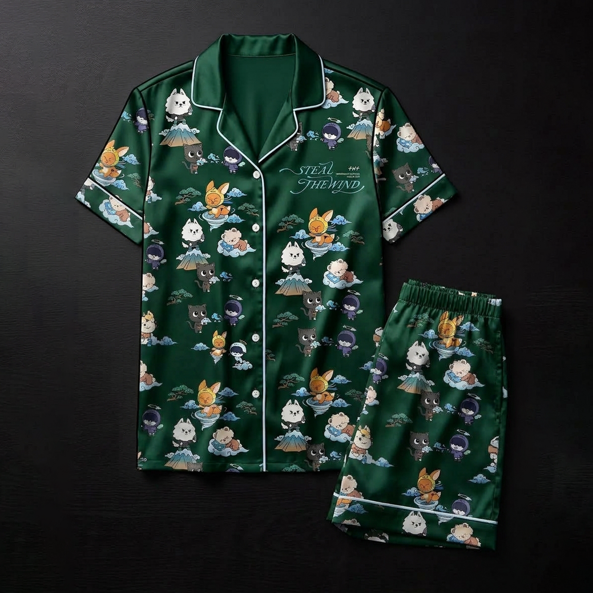 Adorable TXT Steal The Wind Tour Pajama Set Fan Edition