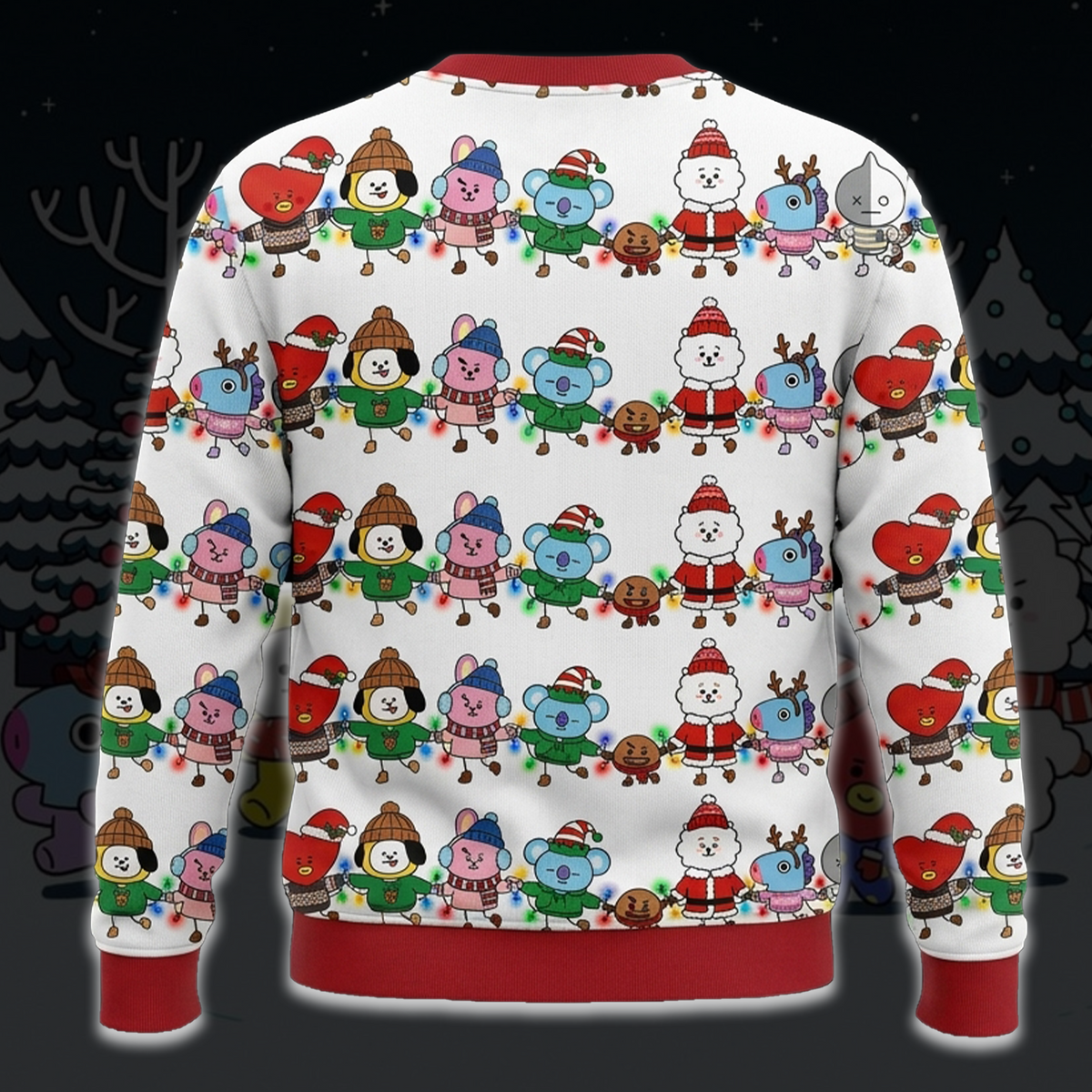 Alles, was ich mir zu Weihnachten wünsche, ist ein hässlicher BTS-Weihnachtspullover
