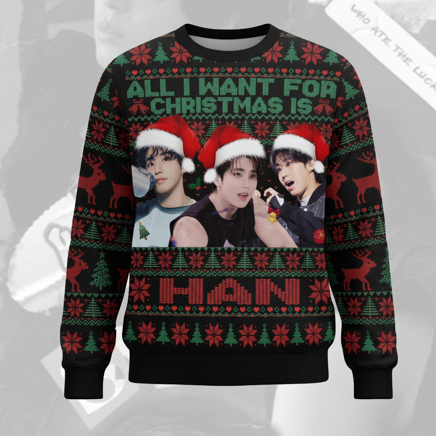 All I Want For Christmas Is Han Ugly Sweater Gift For Lovers