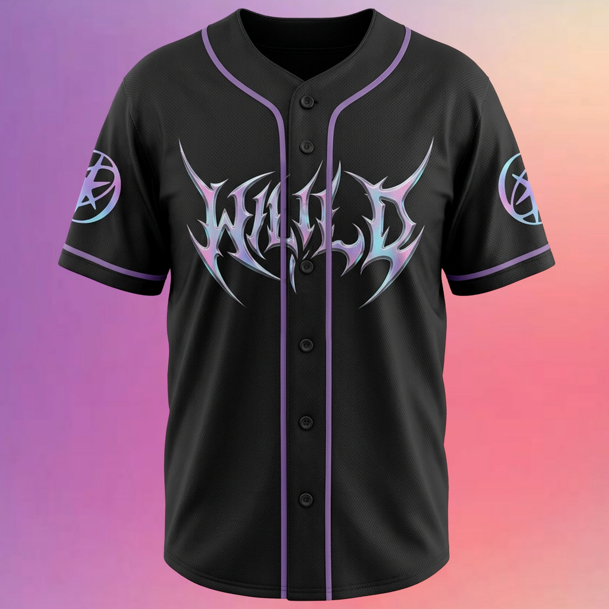 Rebellious Wild K.A.T.S.E.Y.E. Kpop Global Girl Group Wild World Baseball Jersey For E.y.e.k.o.n.s