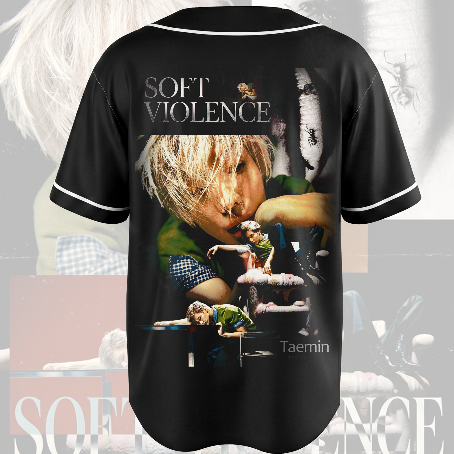 Shinee Taemin Soft Violence Baseball Jersey Fan Edition
