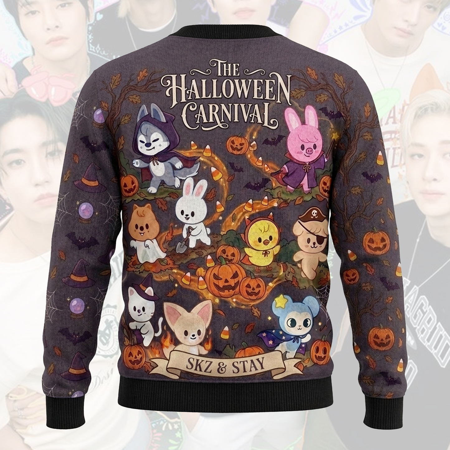 Stray Kids SKZOO Witchy Magic Halloween Cardigan Gift For Stay