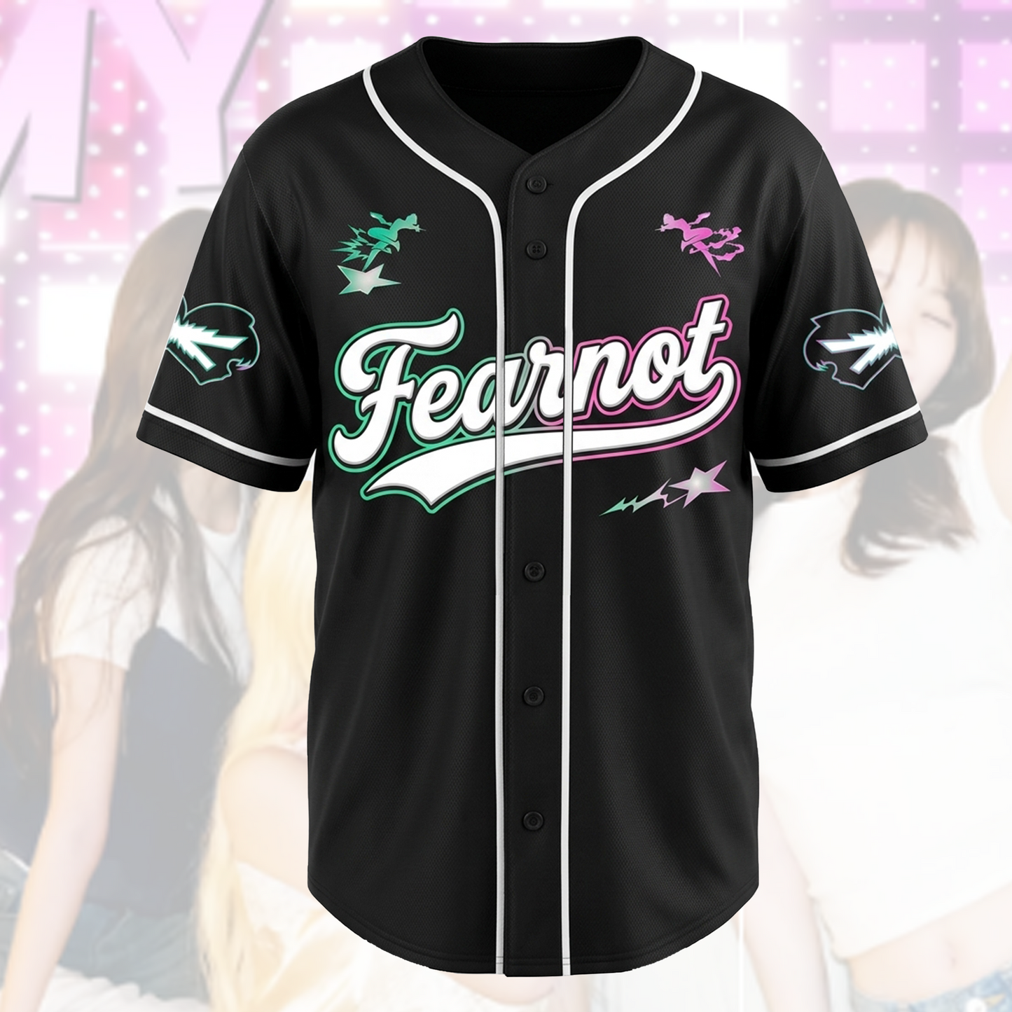 Le Sserafim Made My Night Single Album Baseball Jersey Pureflow Gift For Fans