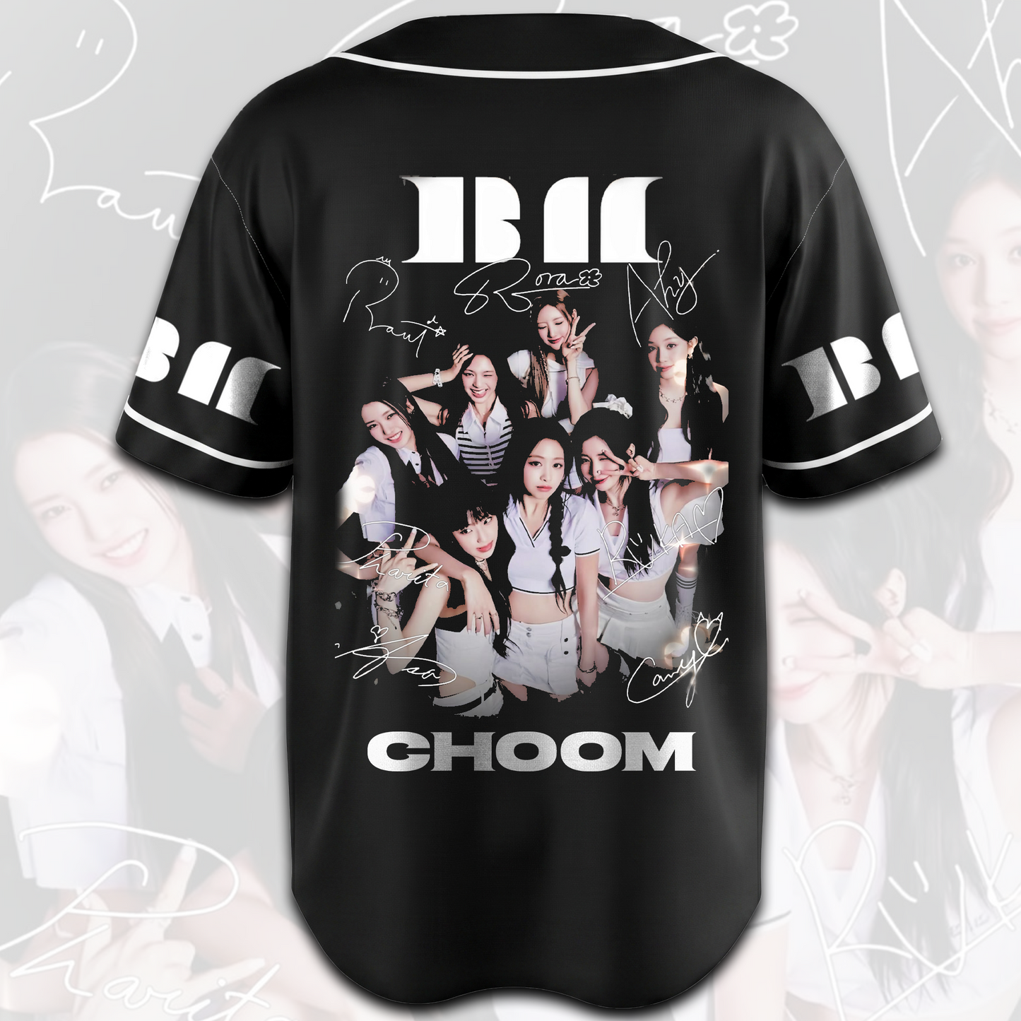 Babymonster Signature Choom World Tour Baseball Jersey Gift For Monstiez