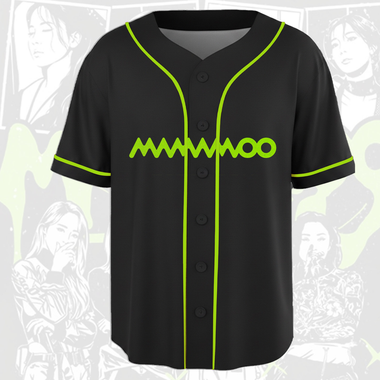 Retro Mamamoo 2026 World Tour 4ward Baseball Jersey Gift For Fans