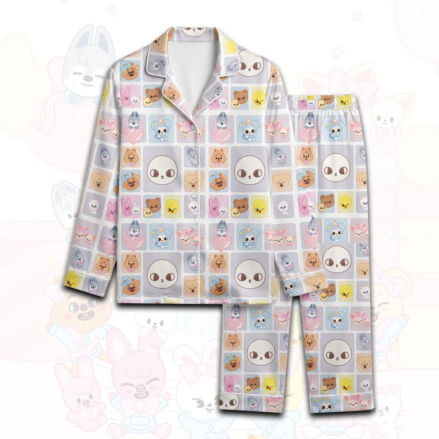 Stray Kids Stay Birth Day Skzoo Pajama Set Fan Gifts