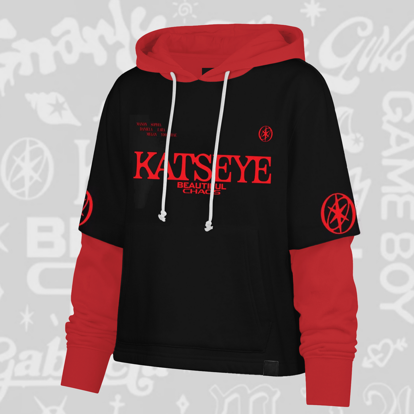 Katseye Beautiful Chaos Eye To Eye Shortstop Hoodie Gift For Lovers