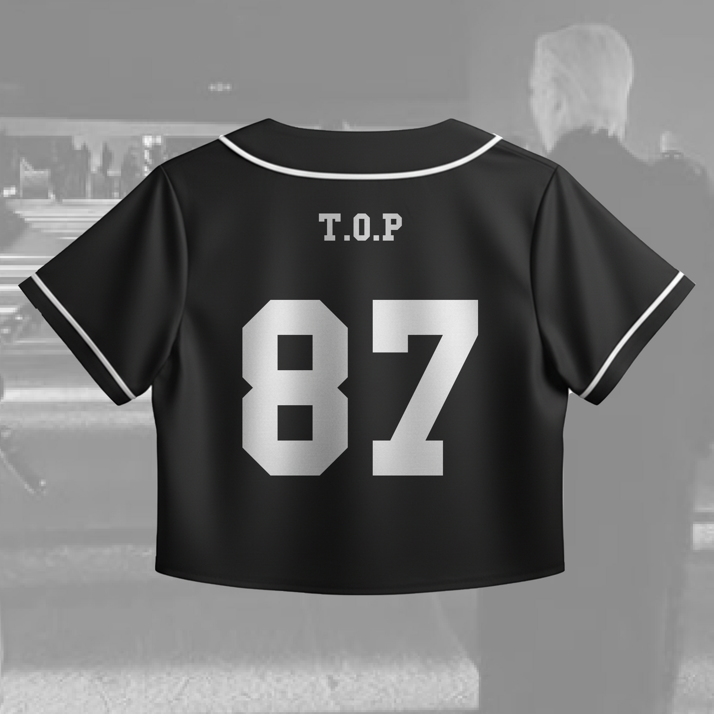 T.O.P New Album 2026 Big Bang Come Back Croptop Jersey Baseball