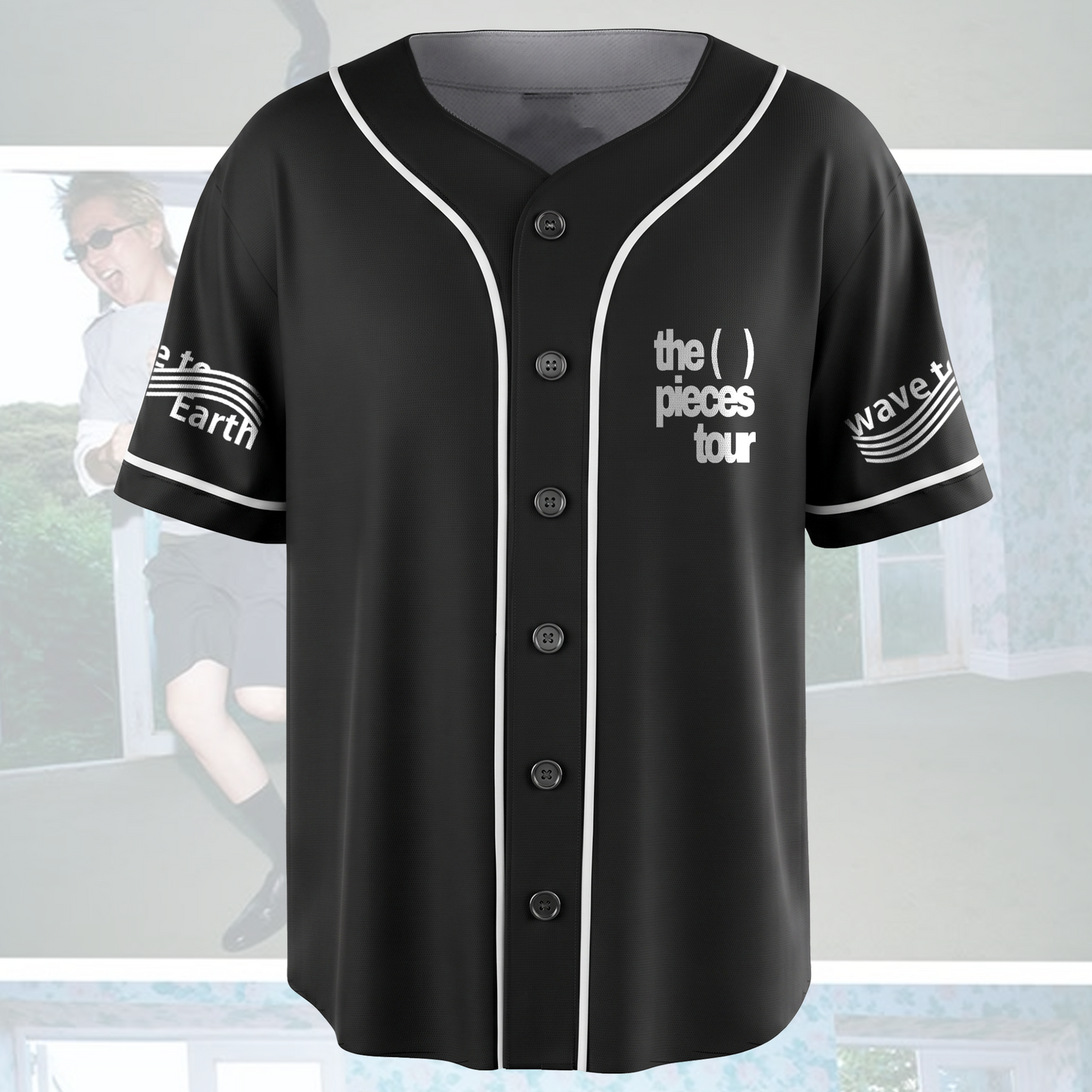 Wave to Earth The Pieces Tour Baseball Jersey Bad Piece Gift For Fans