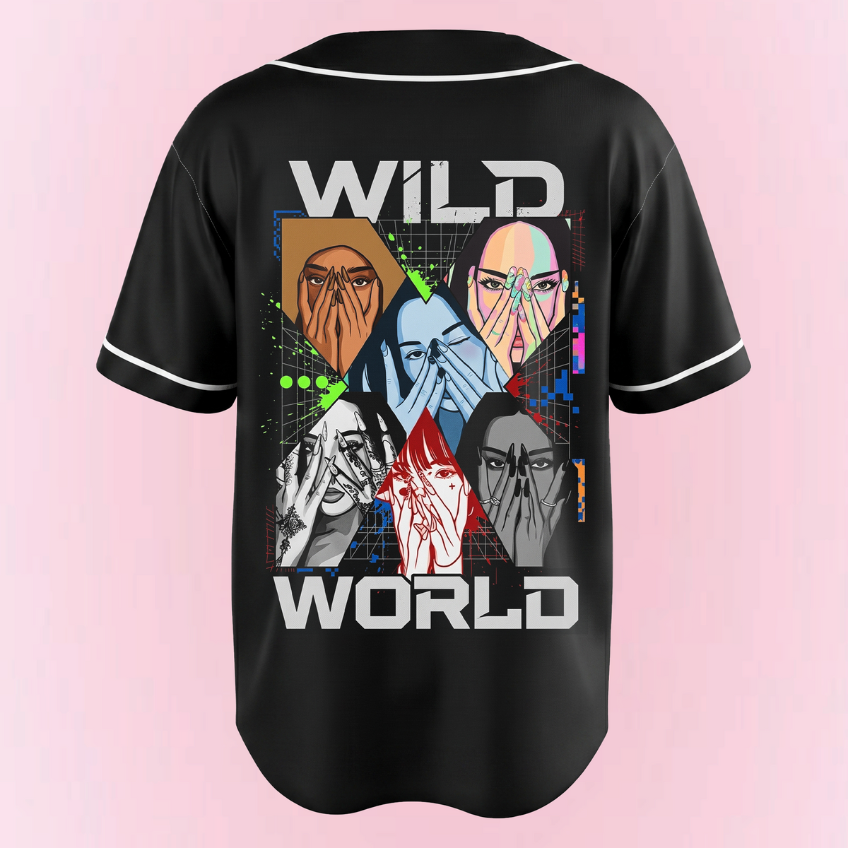 Savage Wild World 2026 K.A.T.S.E.Y.E. Kpop Global Girl Group Baseball Jersey For E.Y.E.K.O.N.S.