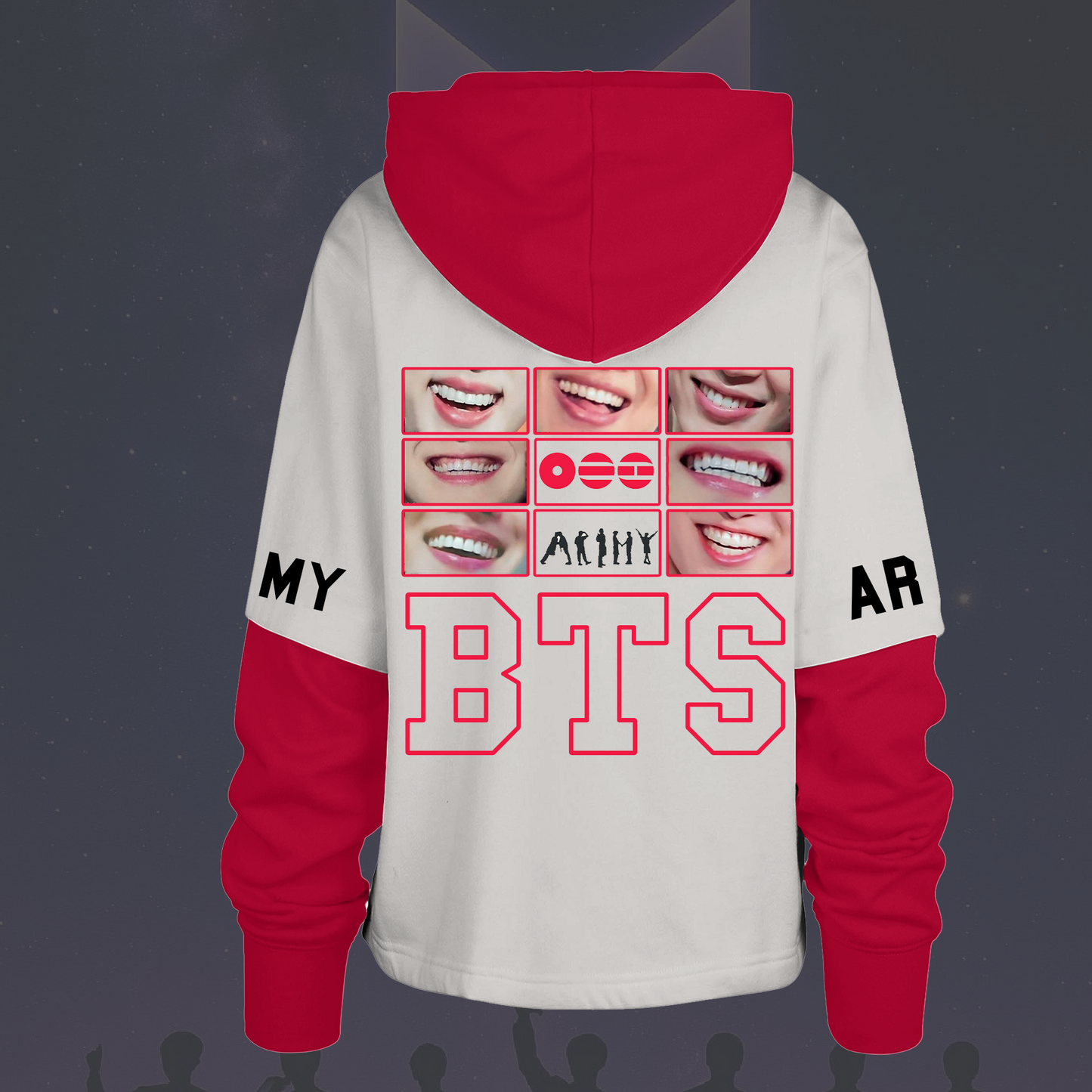 BTS Smile 2026 ALbum Shortop Hoodie Gift For Army