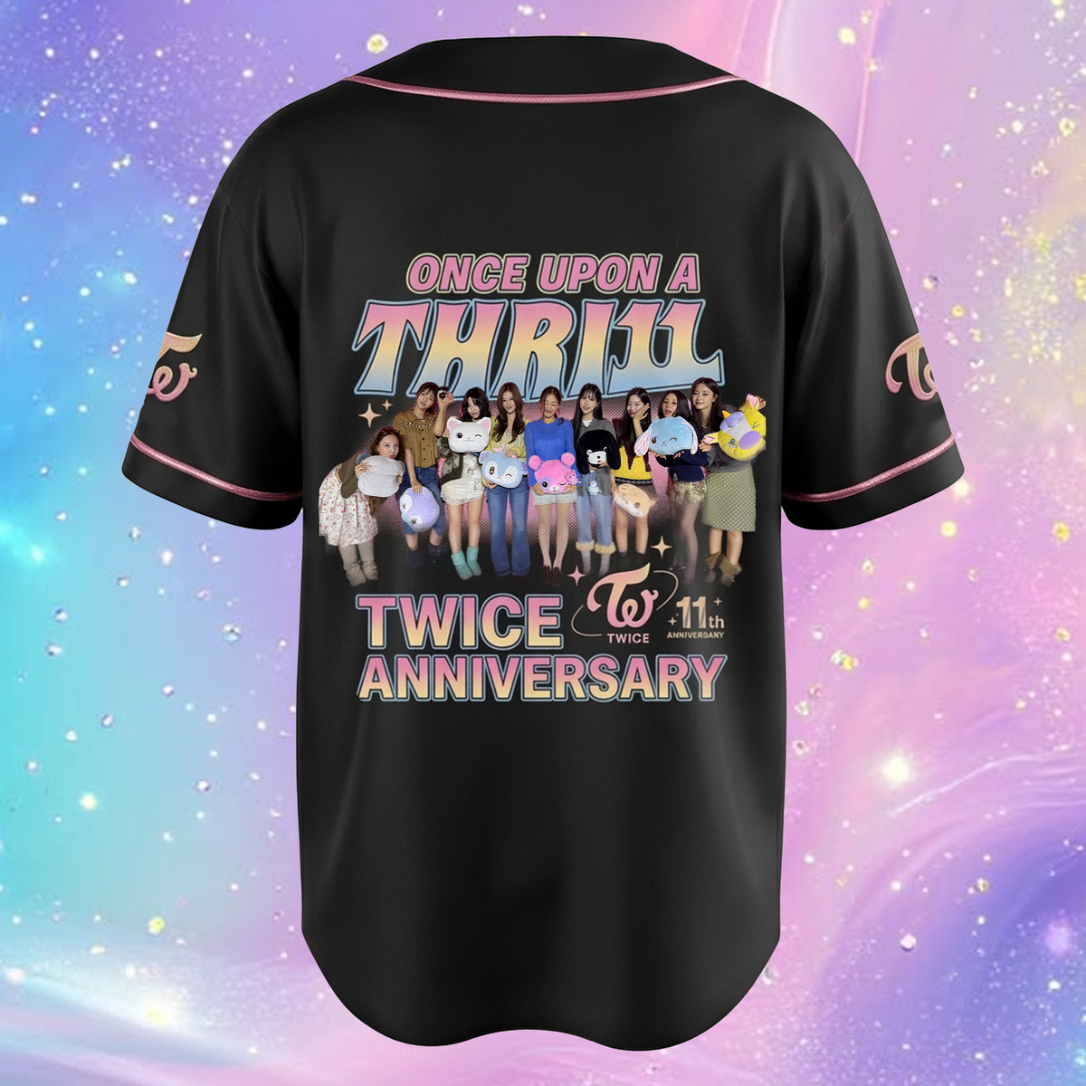 Twice Once Upon A Thri11 11th Anniversary Baseball Jersey Gift For Fans