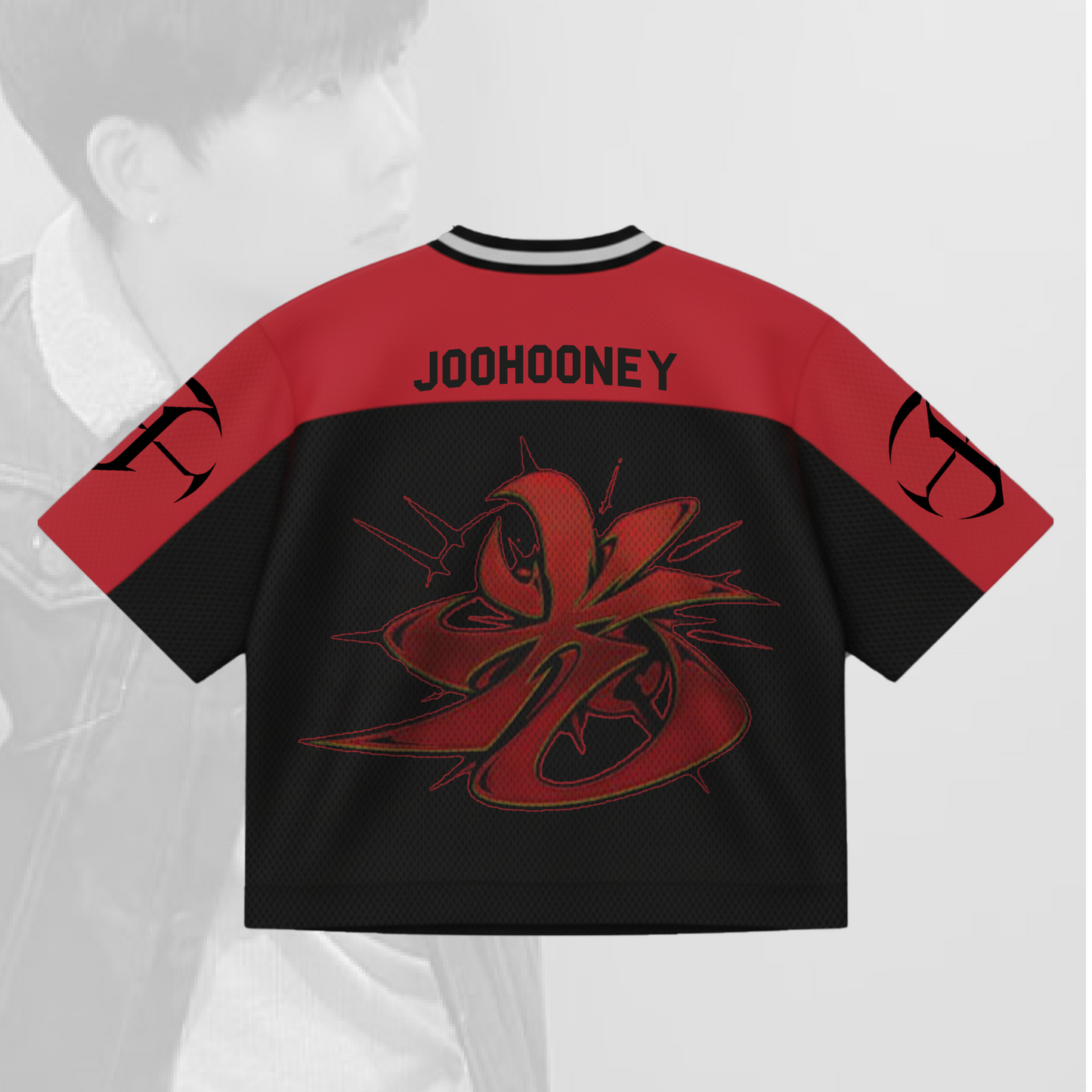 Joohoney Monsta X The 2nd Mini Album INSANITY Mixed Mesh Jersey