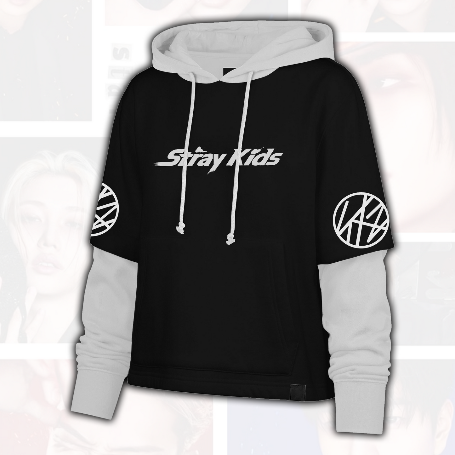 Astonishing Stray Kids Members Lips Hoodie SKZ Run It Gift for Fans