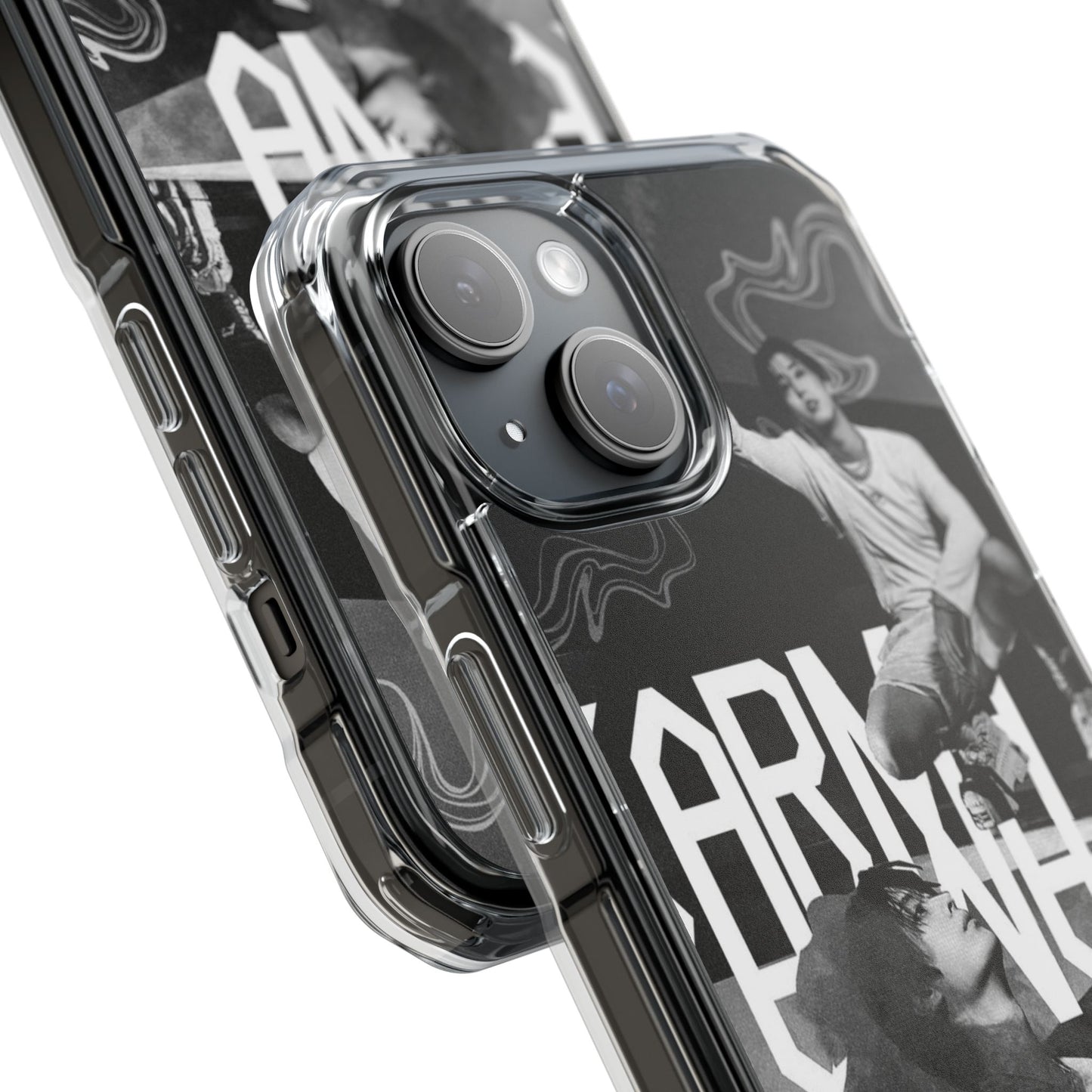 WAVESTEEᵀᴹ Black & White Artistic iPhone Case – KARMA Design