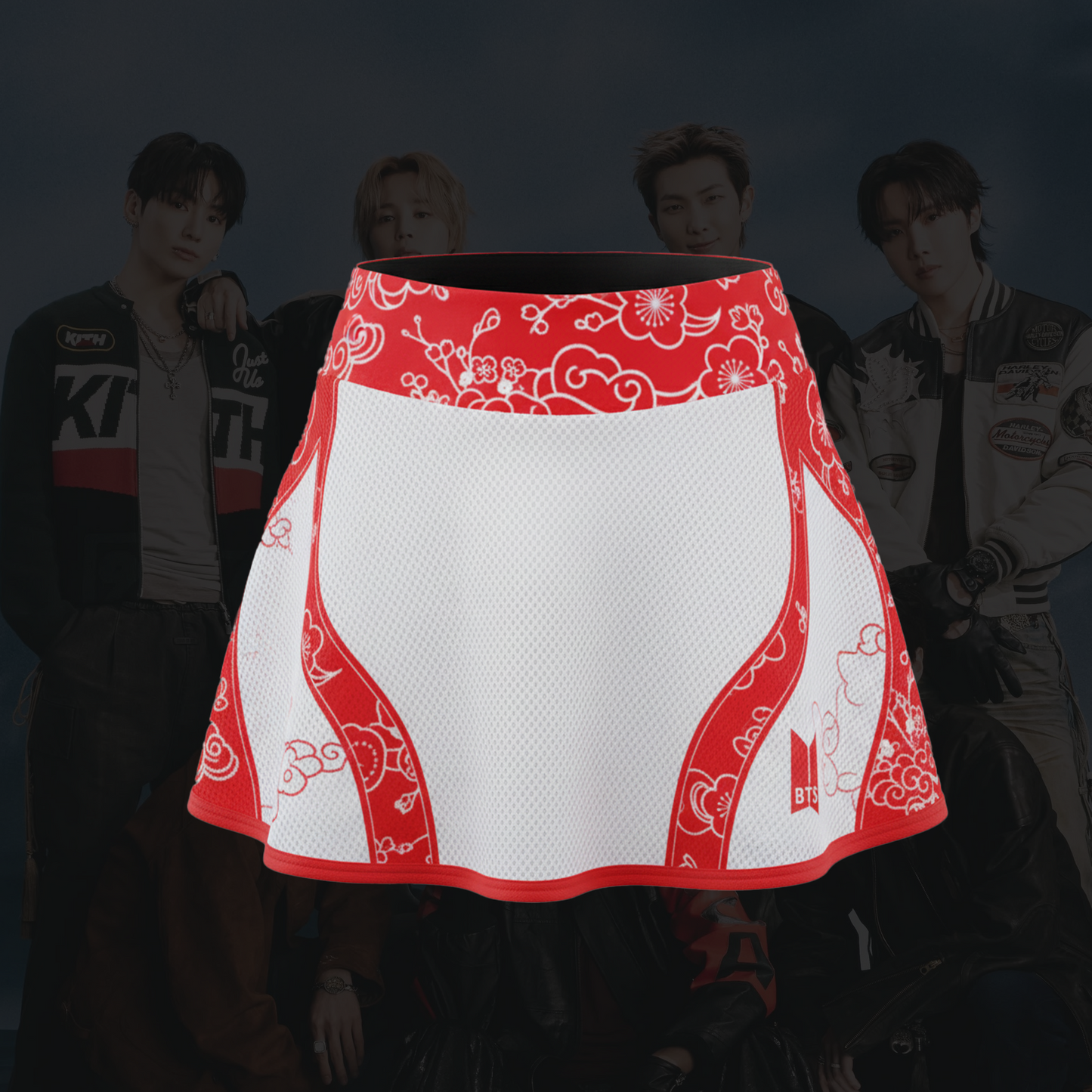 Arirang Blossom Tour BTS Off Shoulder Mesh Gift For Army