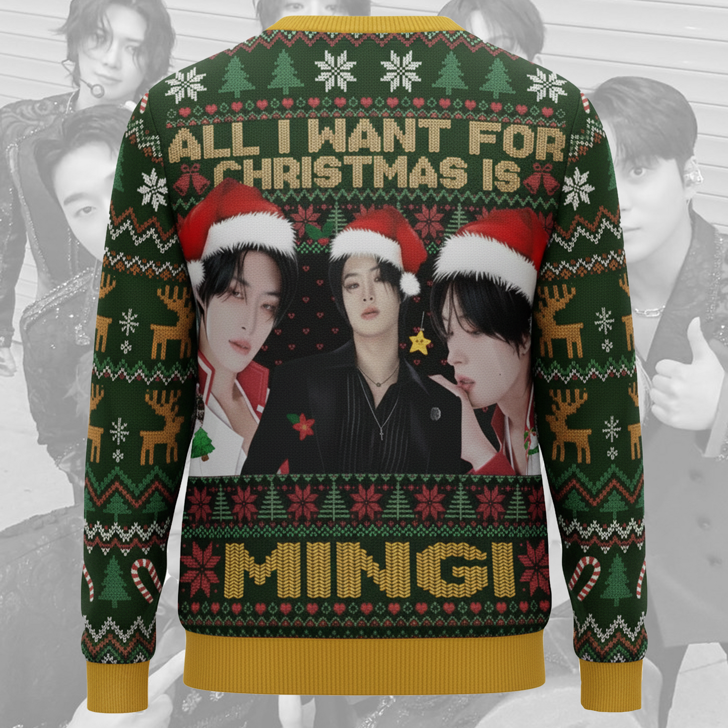 All I Want For Christmas Is Mingi Ugly Sweater Gift For Lovers