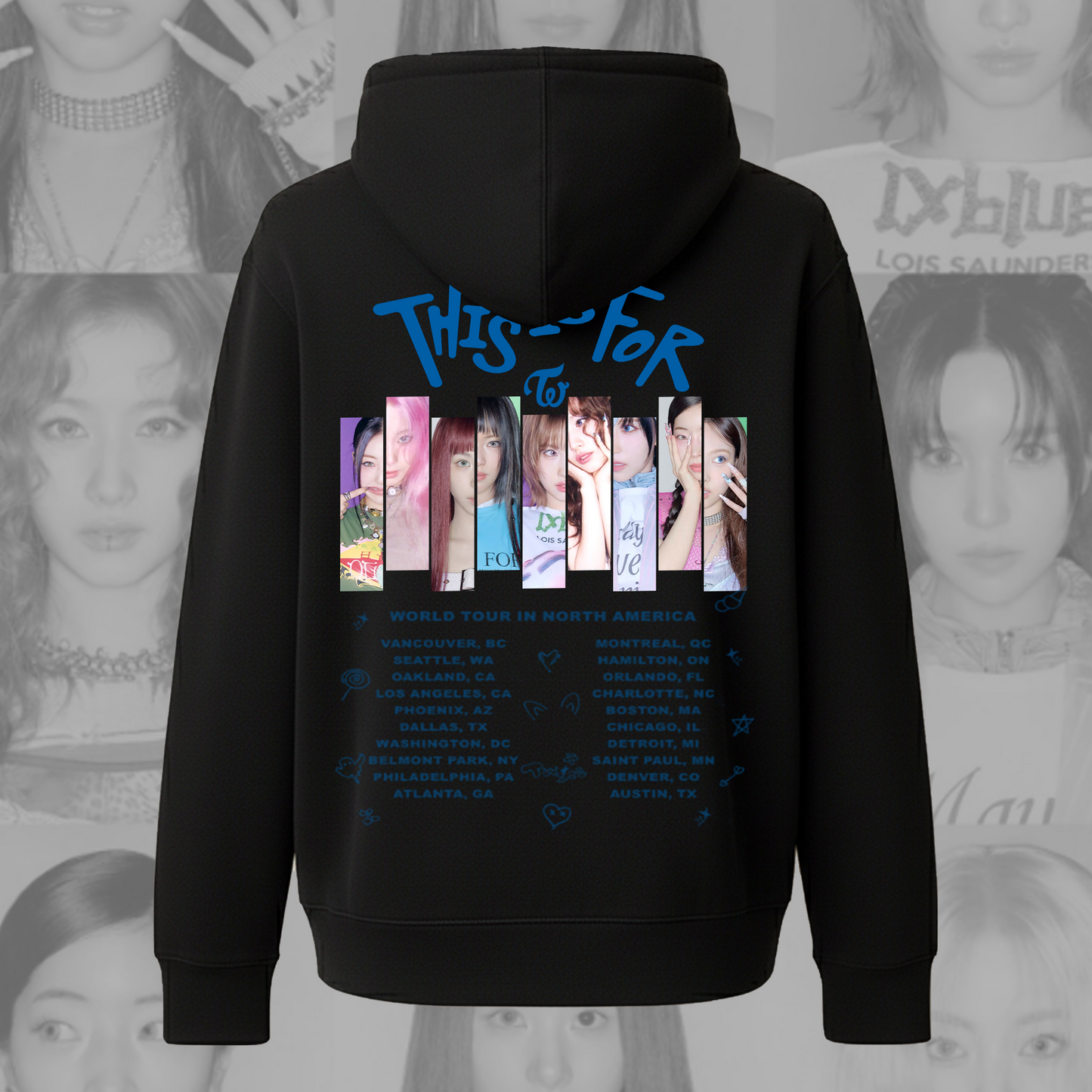 This Is Four World Tour 2025 Twice Zip Hoodie Gift For Fans