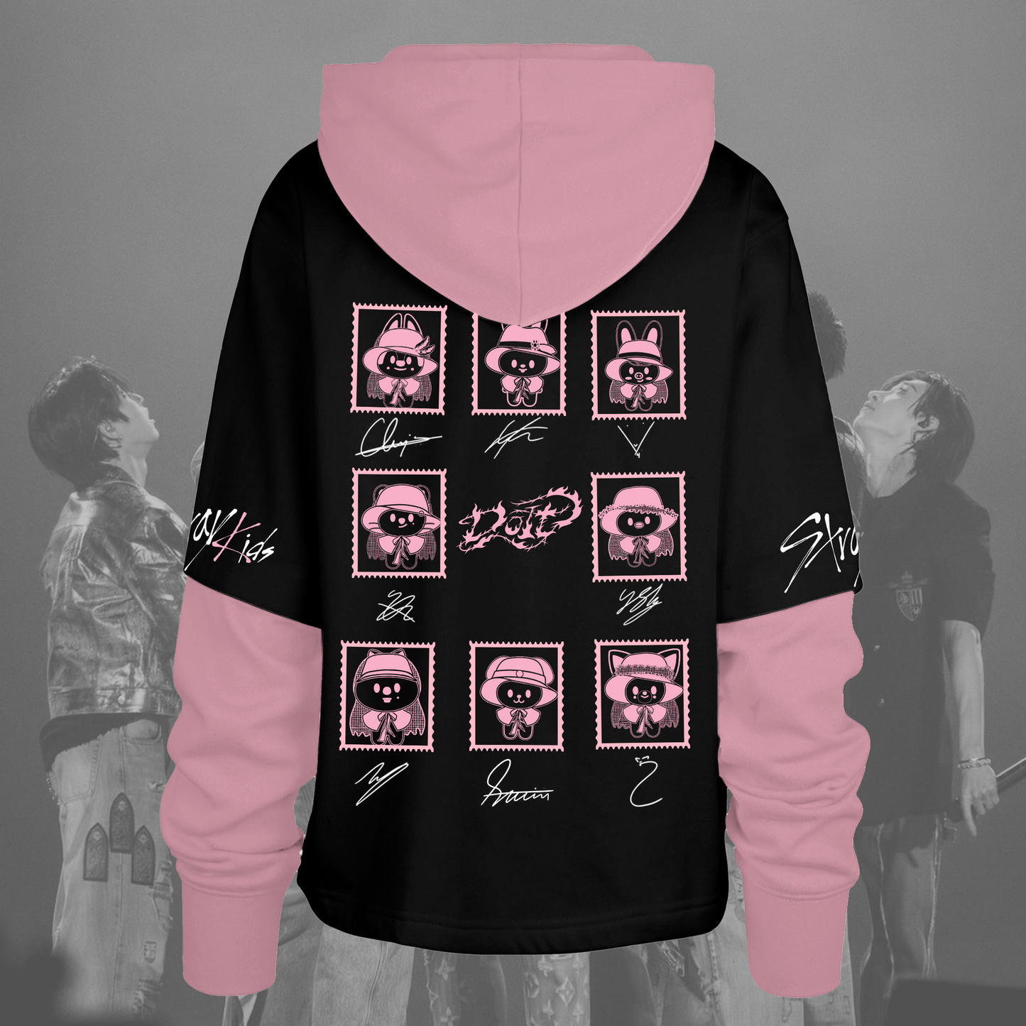 Stray Kids SKZOO Do It Stamp Shortstop Hoodie Gift For Lovers