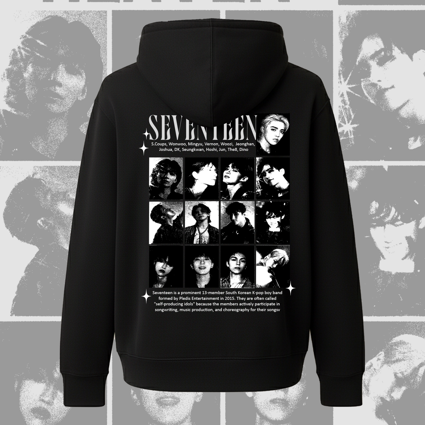 Seventeen Say The Name Zip Hoodie Gift For Carat