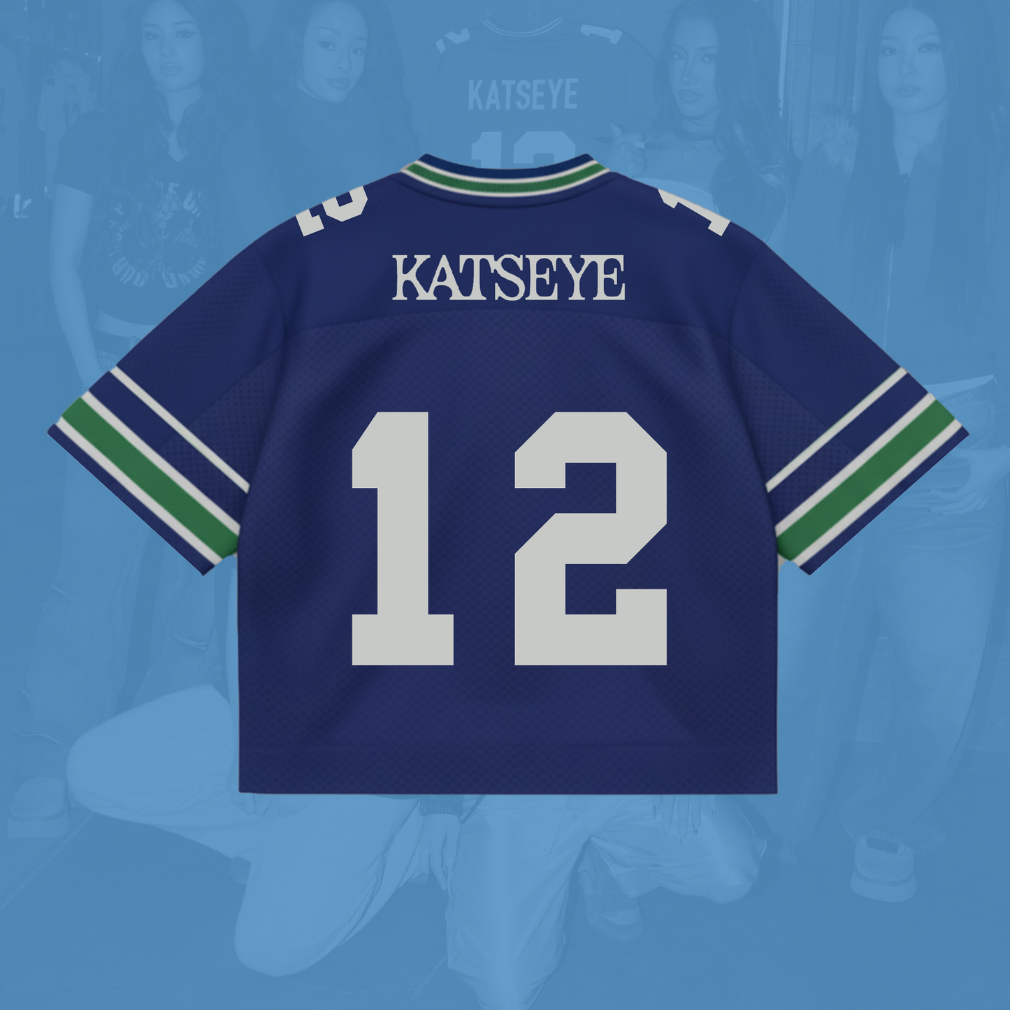 Katseye Chaos Uniform Mixed Mesh Jersey