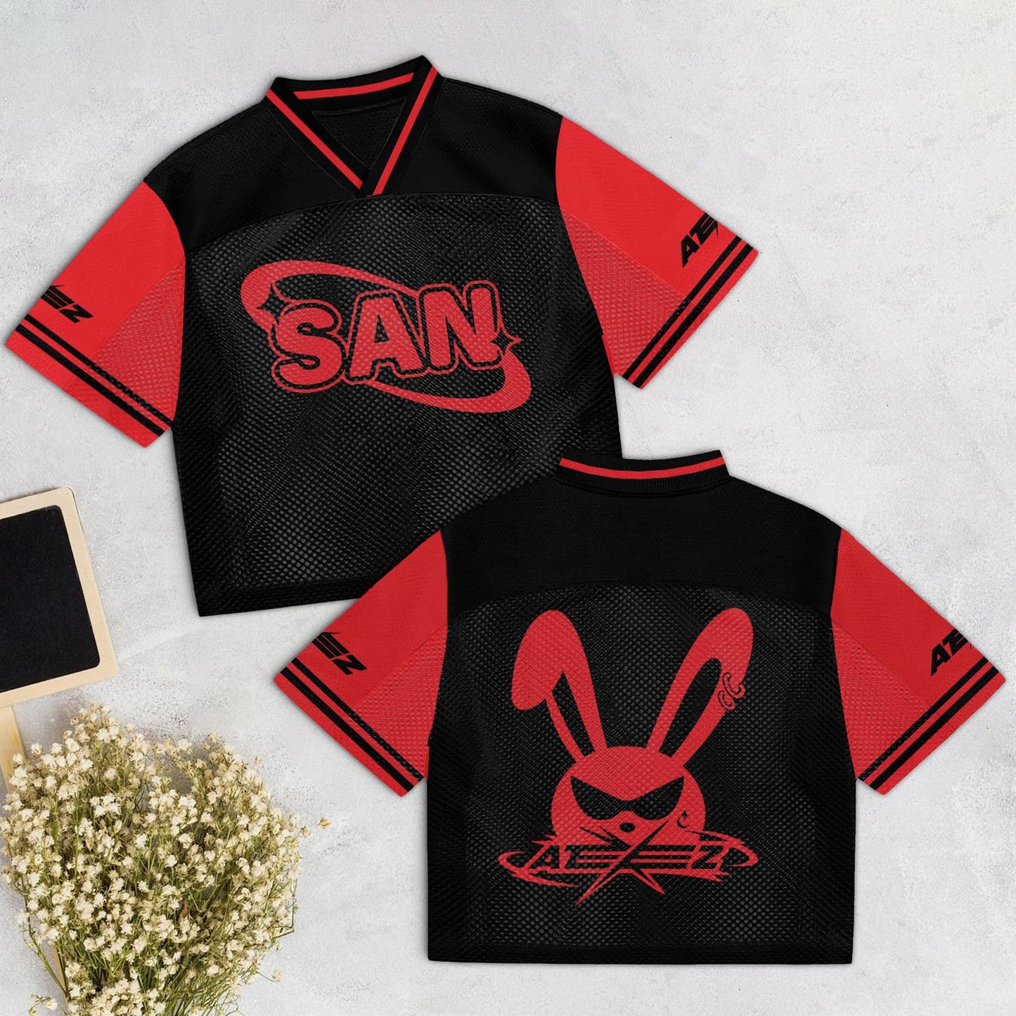 Ateez Mixed Mesh Jersey Football