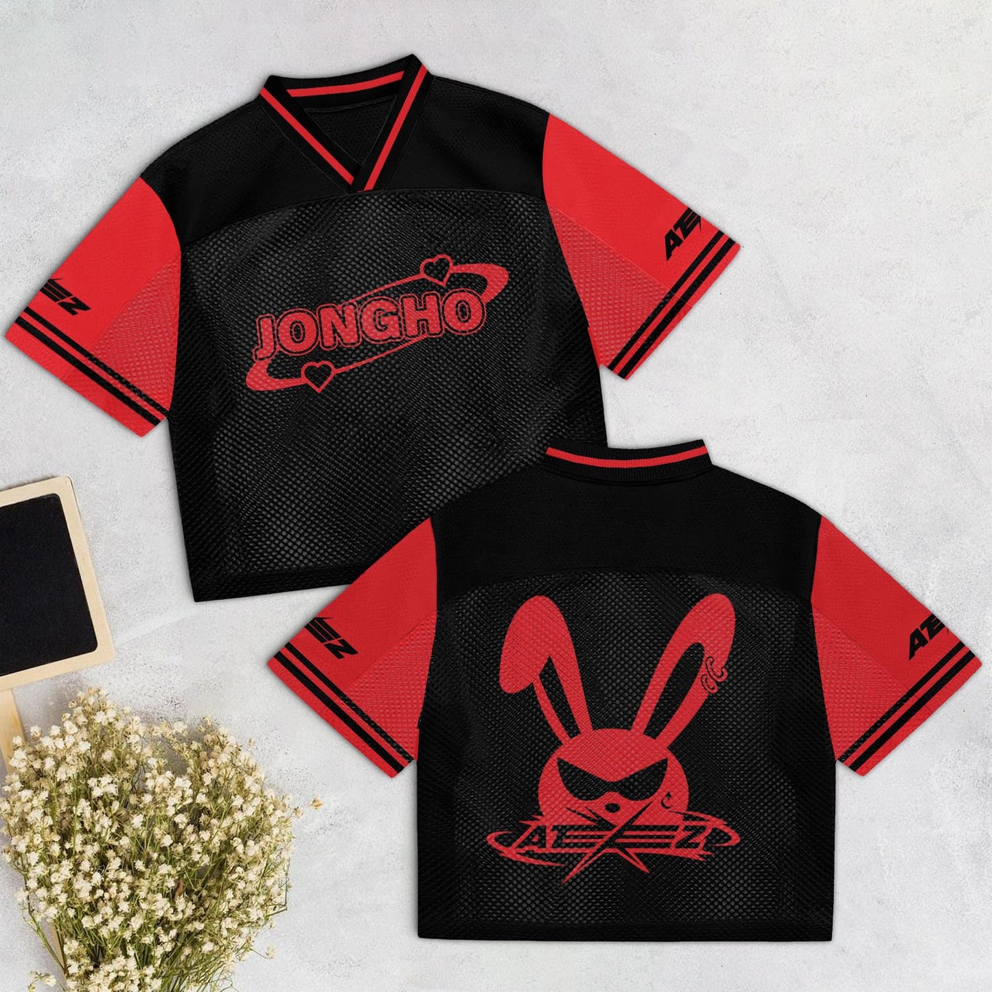 Ateez Mixed Mesh Jersey Football