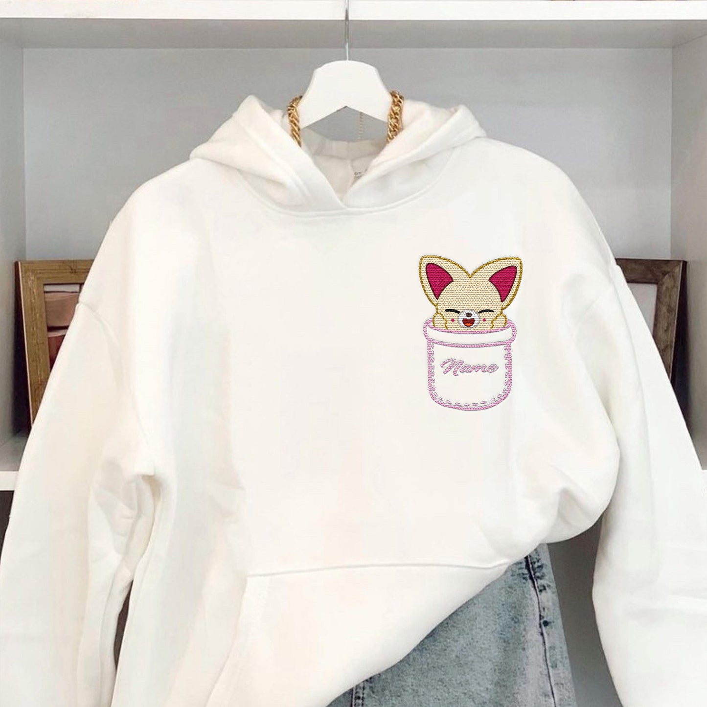 WAVESTEEᵀᴹ Personalized I.N Pocket Embroidery Tee