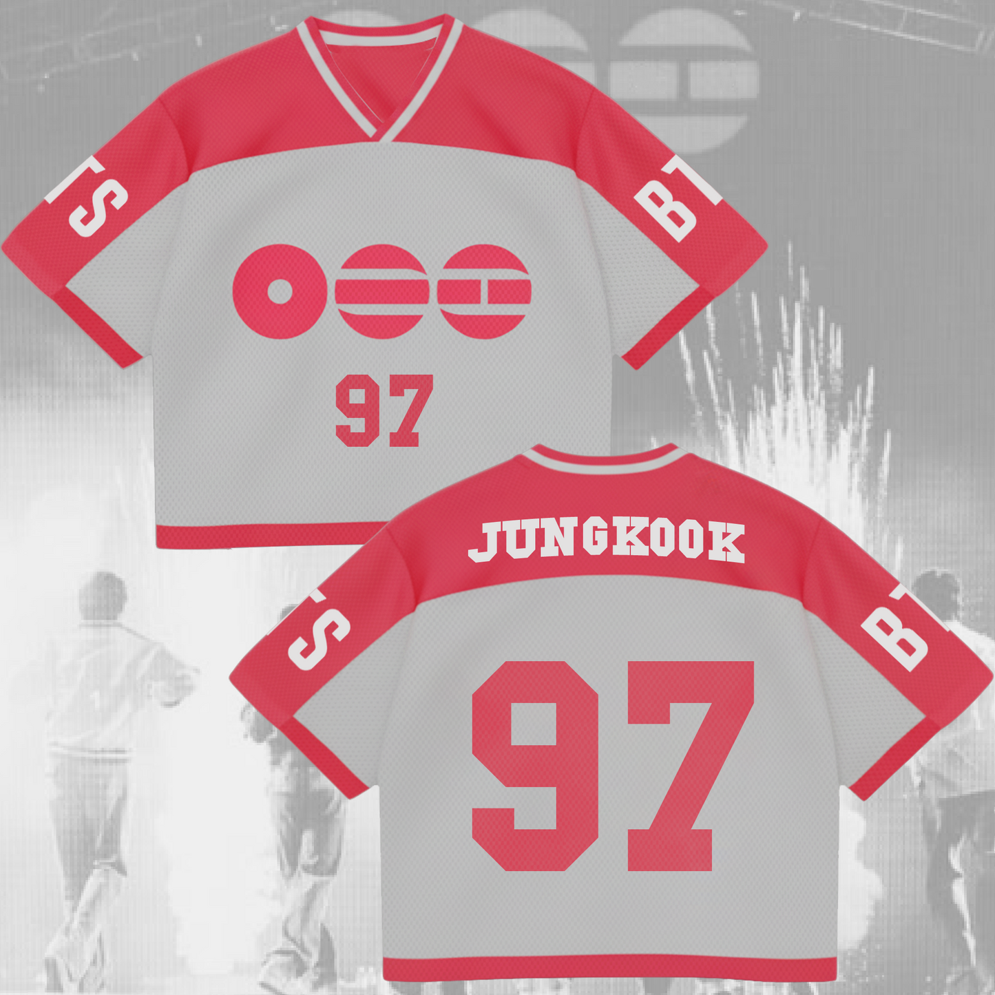 BTS Is Back New Album Mixed Mesh Jersey Gifts For Army