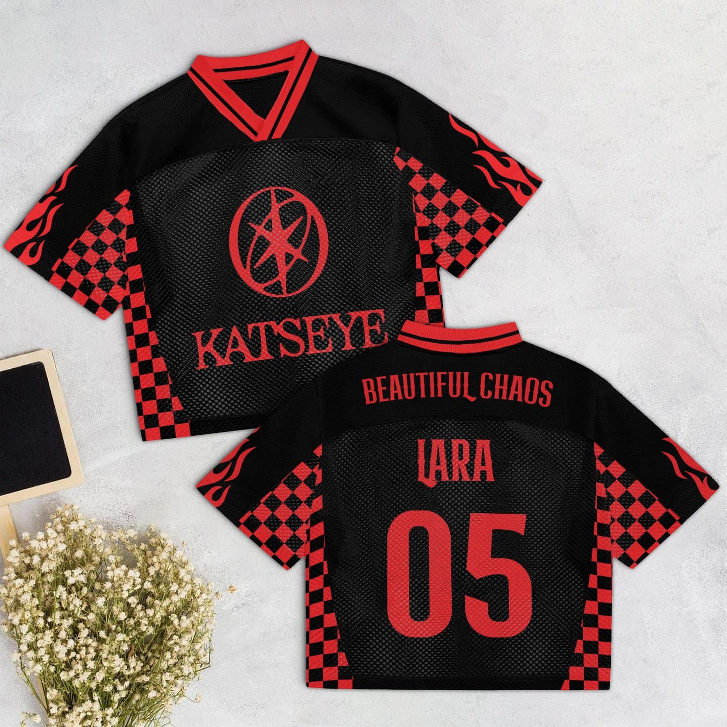 WAVESTEEᵀᴹ The Beautiful Chaos Tour Caro Mixed Mesh Jersey