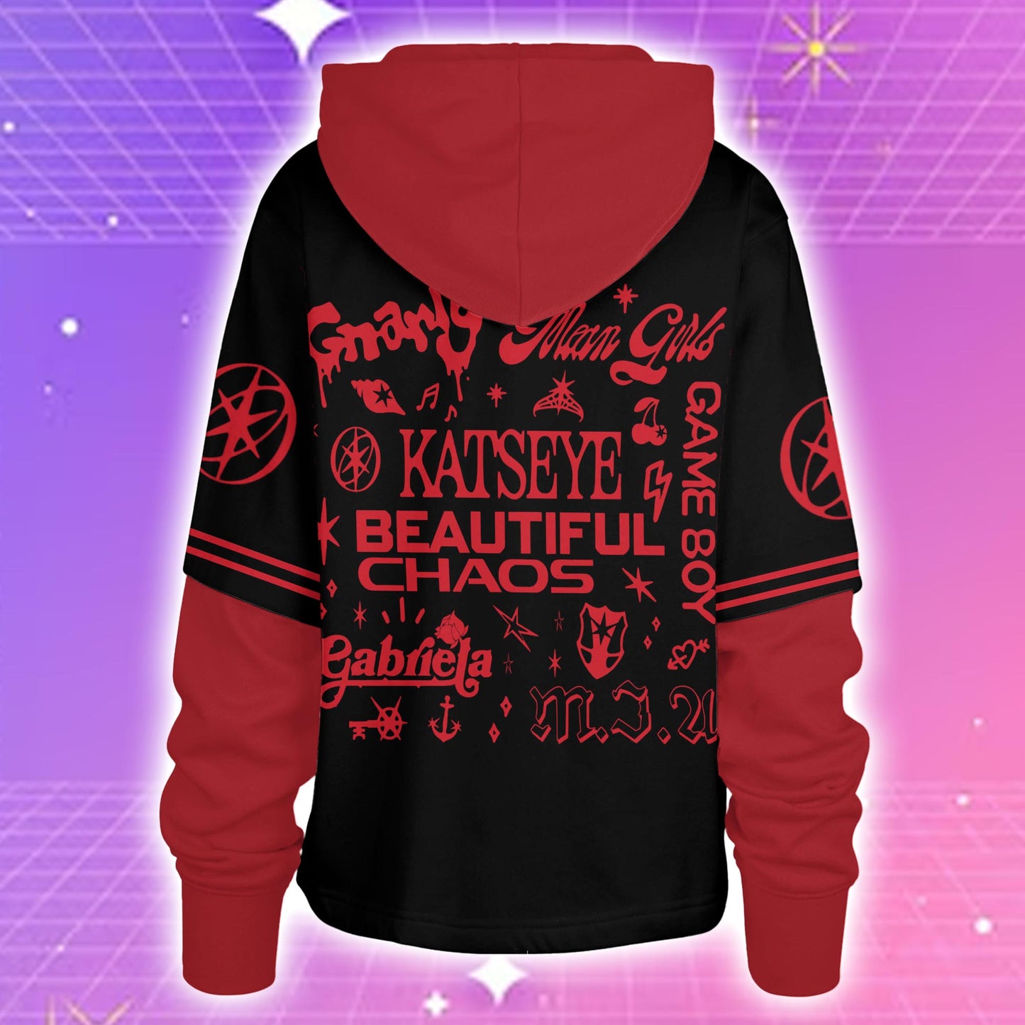 Katseye Beautiful Chaos Tracklist Shortstop Hoodie
