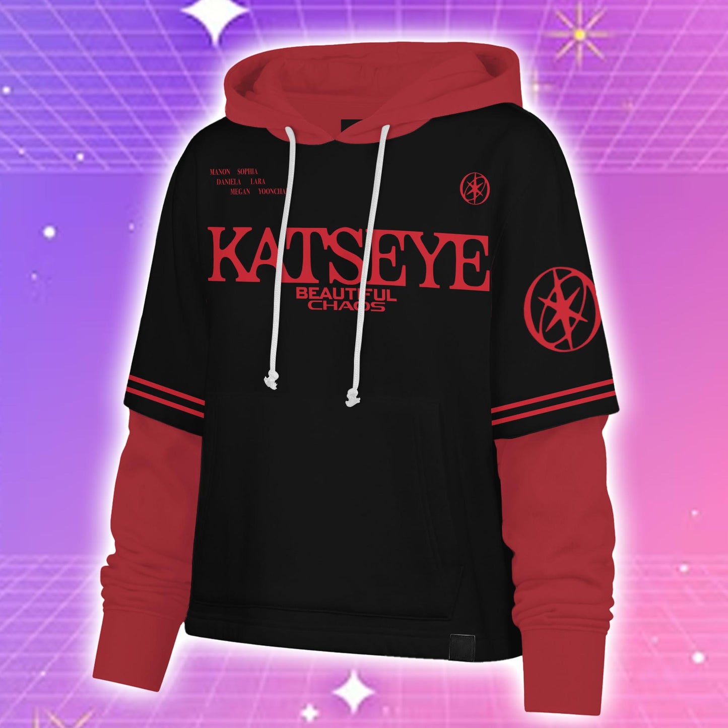 Katseye Beautiful Chaos Tracklist Shortstop Hoodie