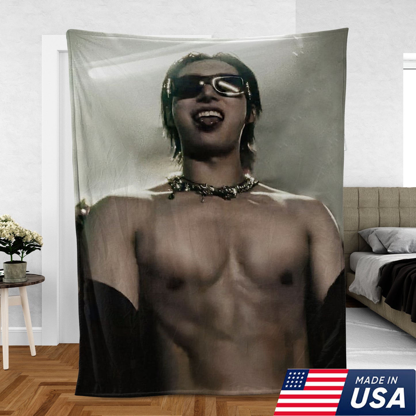 Ateez Mingi “ROAR” Plush Blanket – Atiny Must-Have 2025