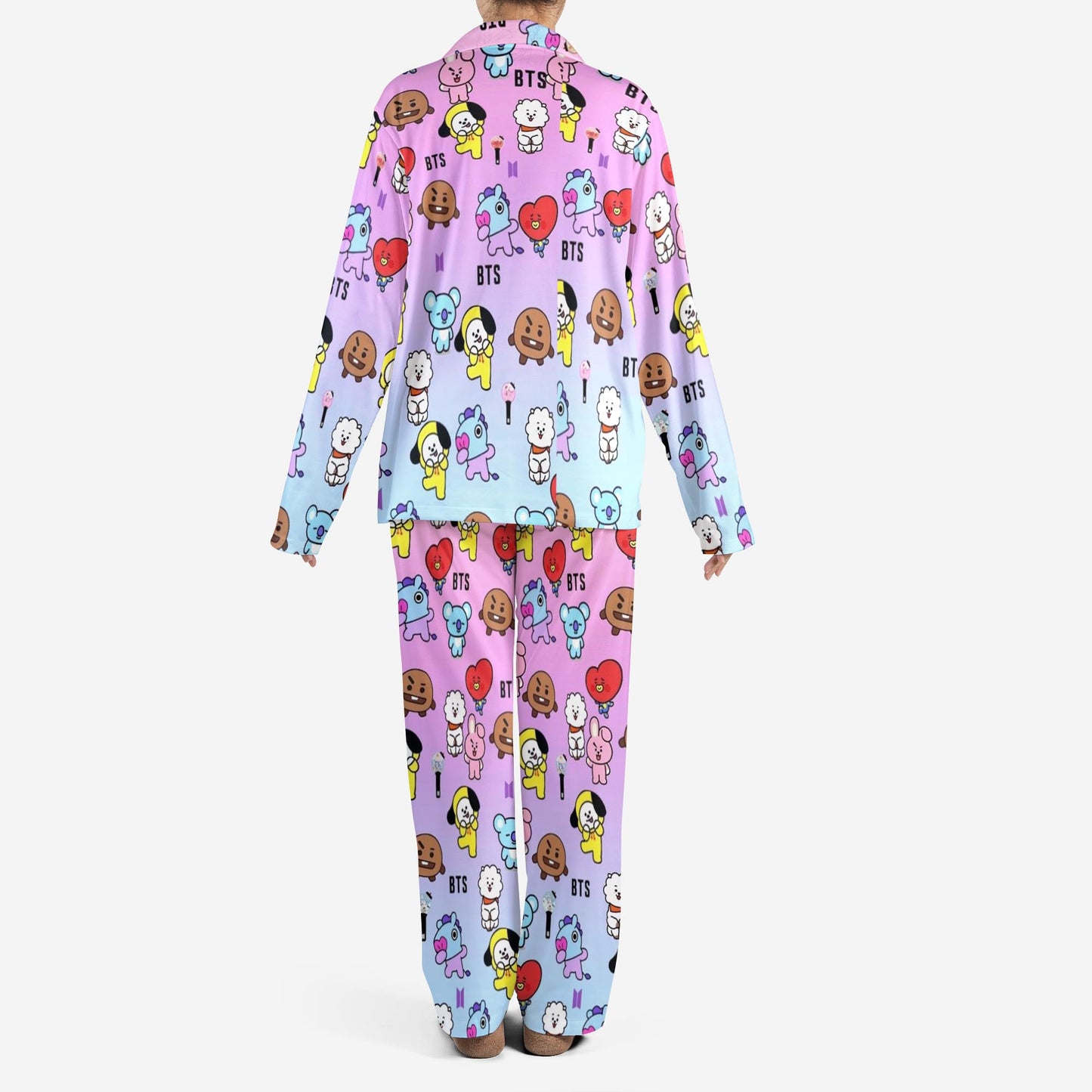 WAVESTEEᵀᴹ Kawaii BT21 Pajama Set