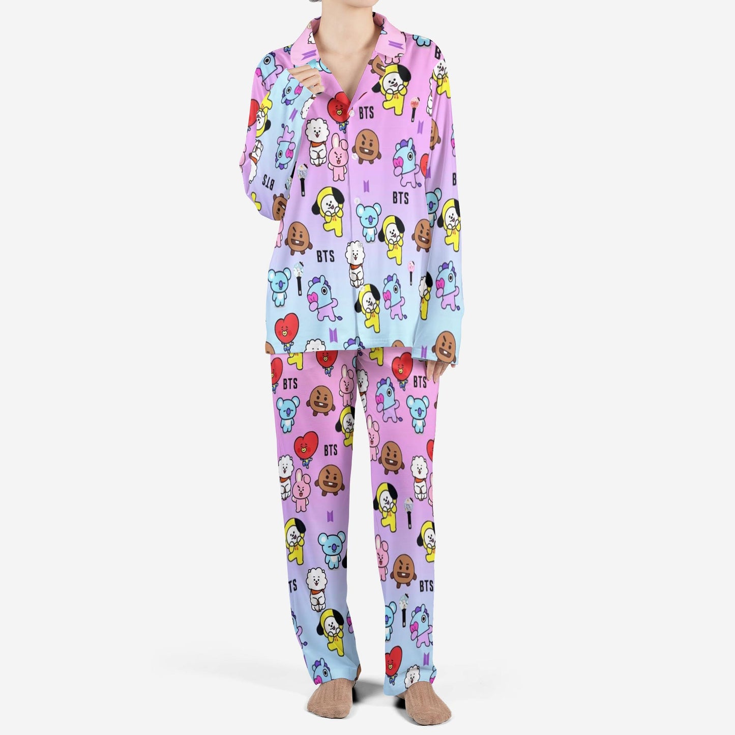 WAVESTEEᵀᴹ Kawaii BT21 Pajama Set