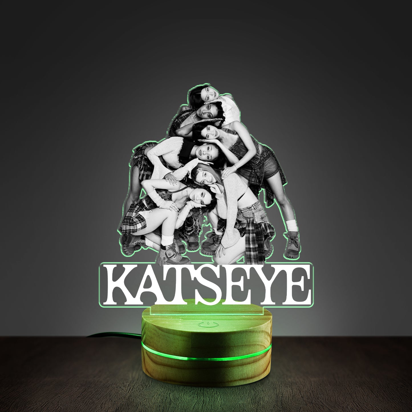 WAVESTEEᵀᴹ The Beautiful Chaos Acrylic LED Lamp – 16 RGB Colors