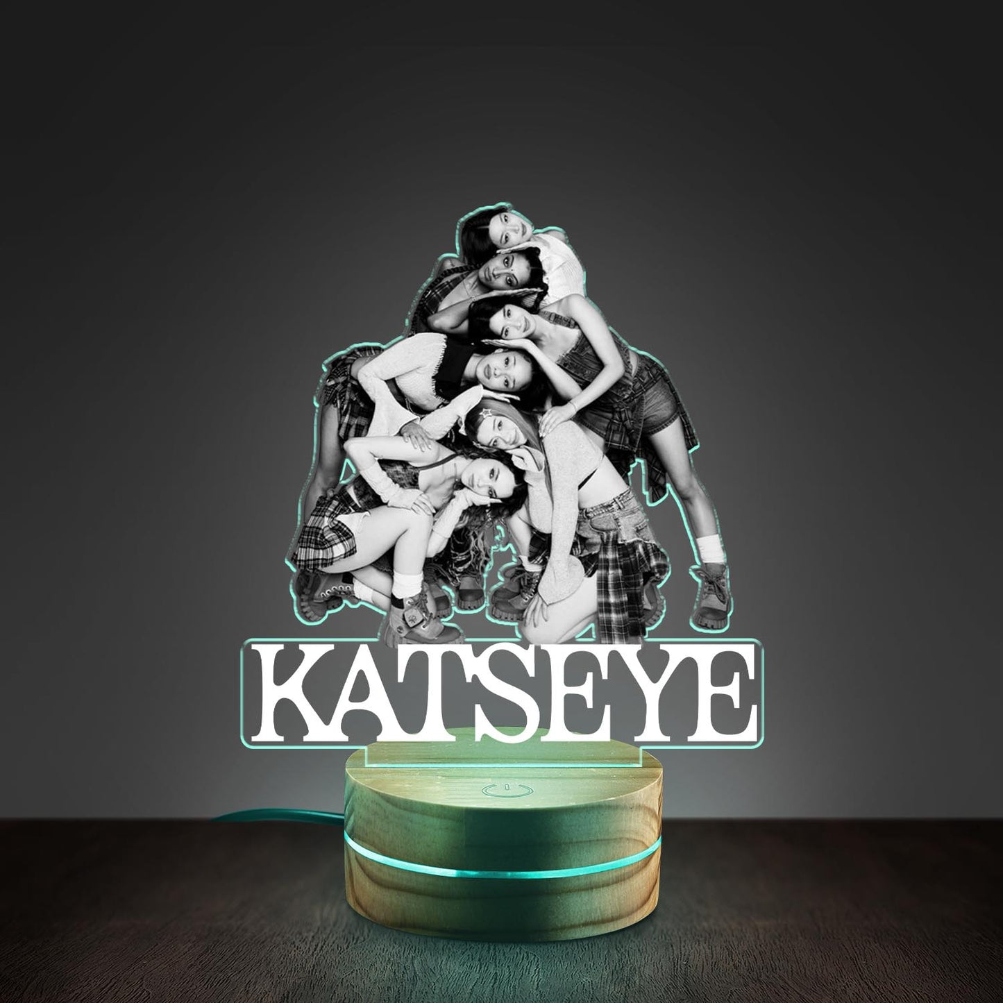 WAVESTEEᵀᴹ The Beautiful Chaos Acrylic LED Lamp – 16 RGB Colors