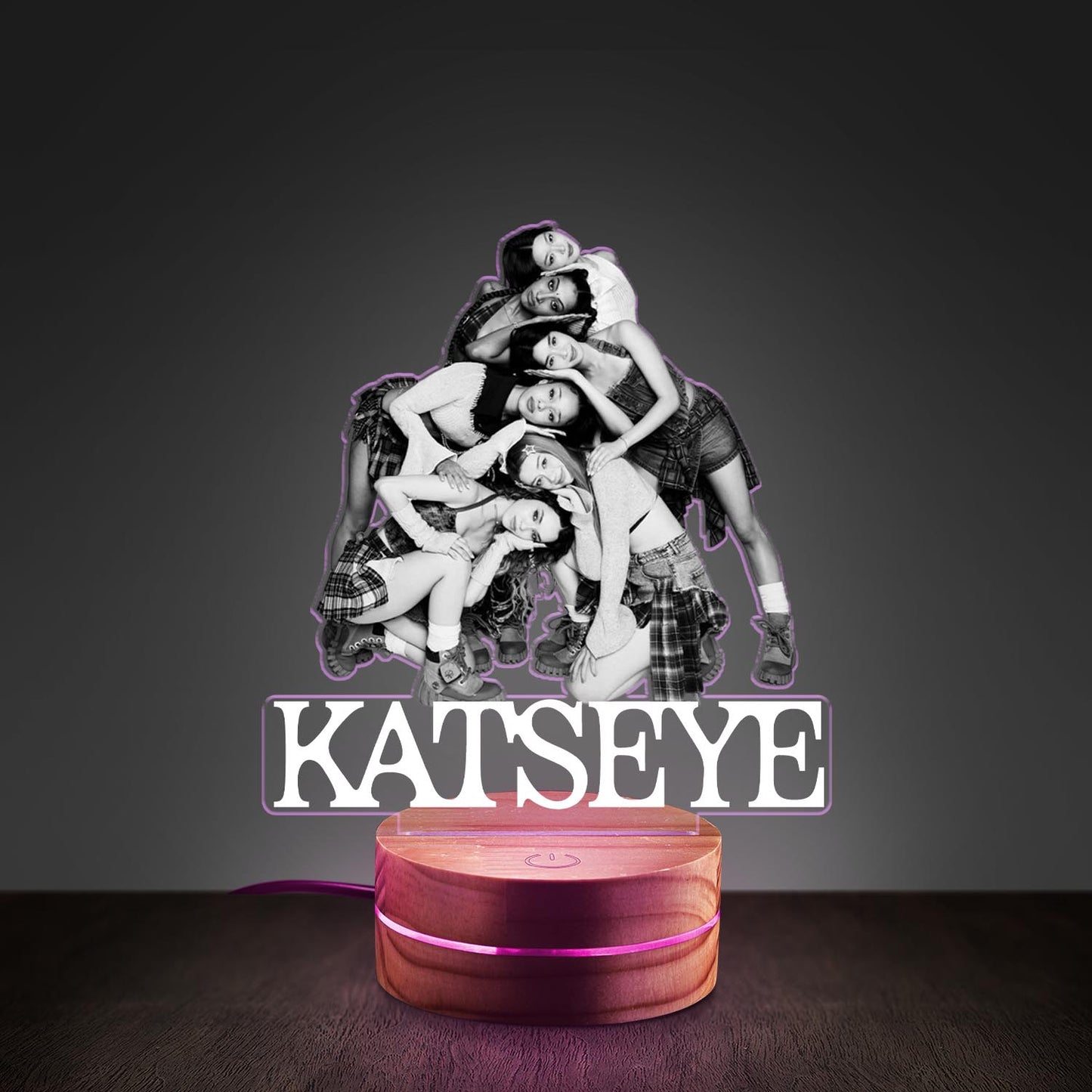 WAVESTEEᵀᴹ The Beautiful Chaos Acrylic LED Lamp – 16 RGB Colors