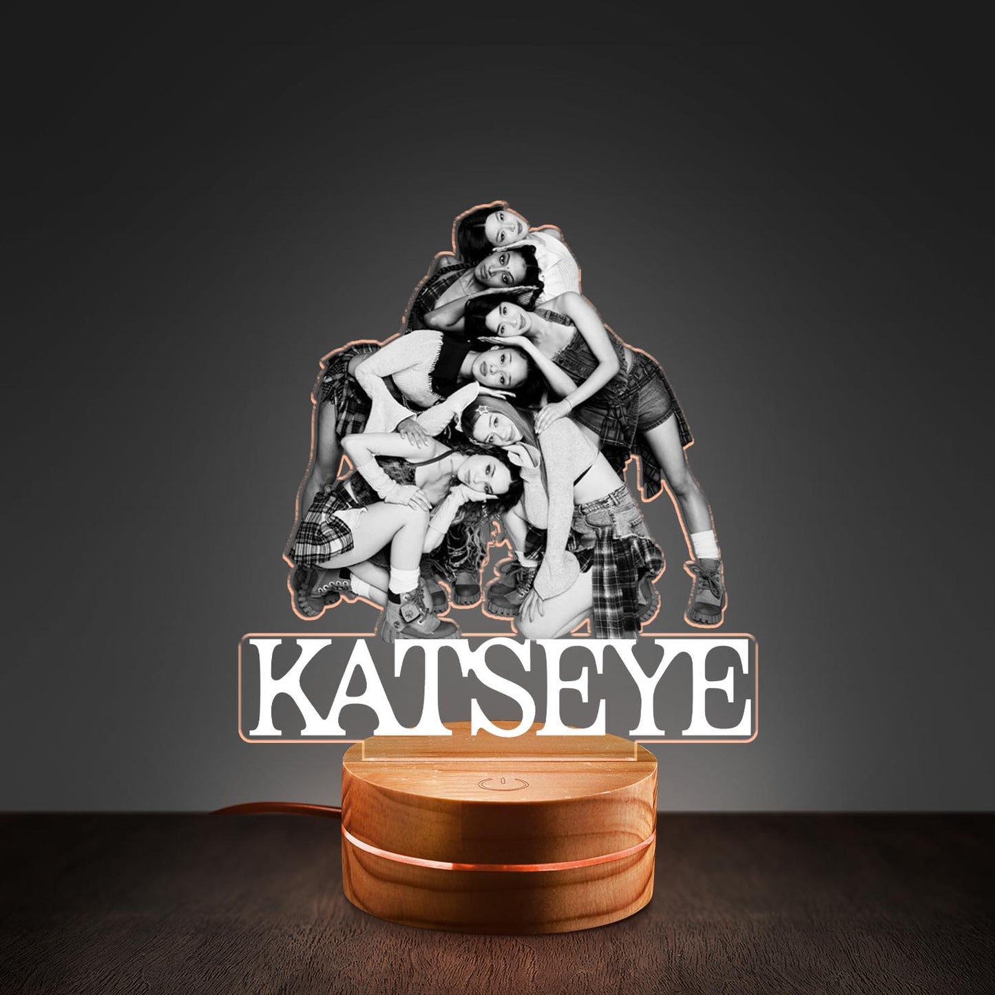WAVESTEEᵀᴹ The Beautiful Chaos Acrylic LED Lamp – 16 RGB Colors