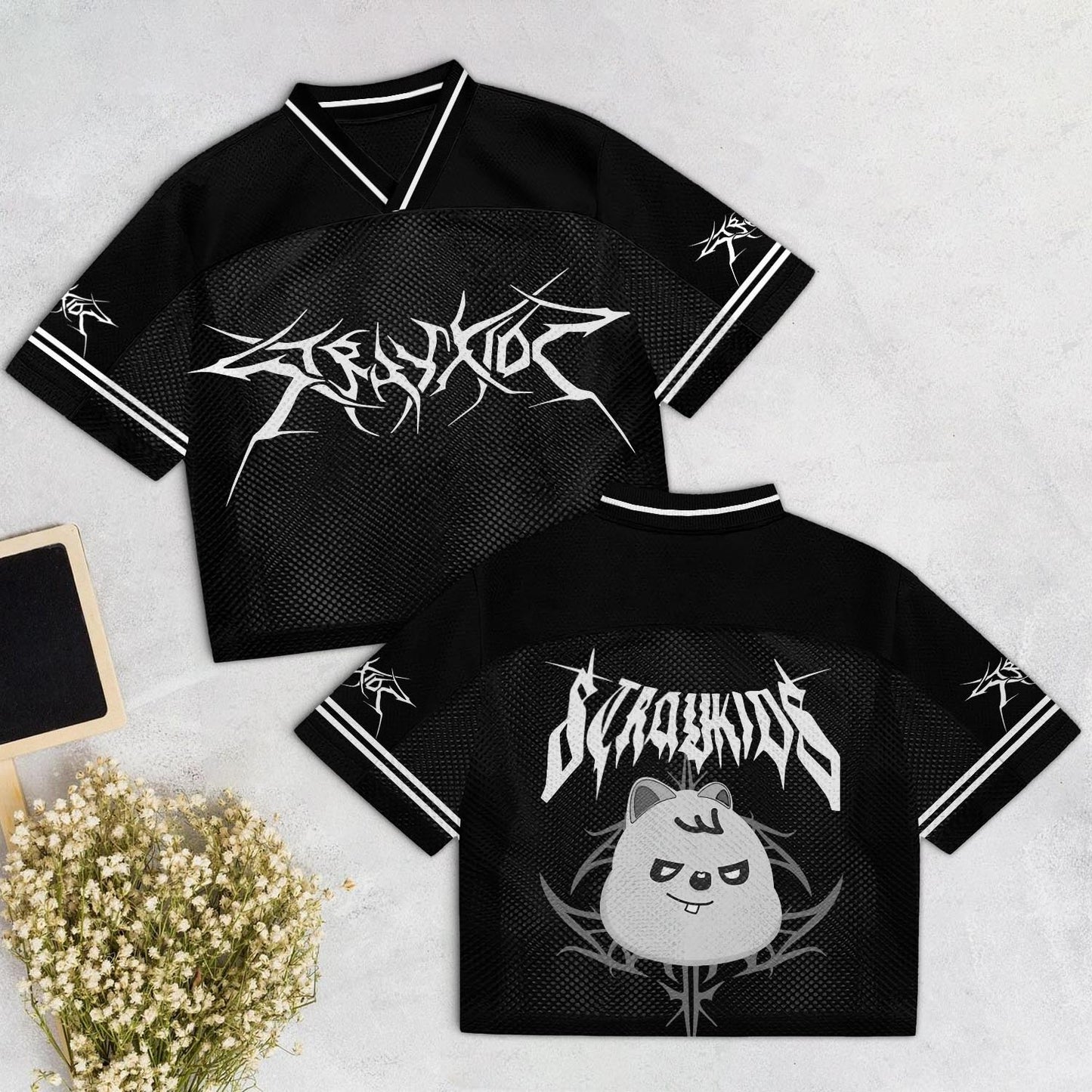 Stray Kids Dominate World Tour Mixed Mesh Jersey