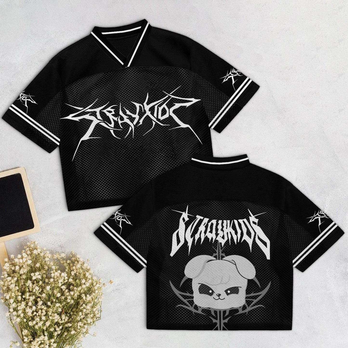 Stray Kids Dominate World Tour Mixed Mesh Jersey
