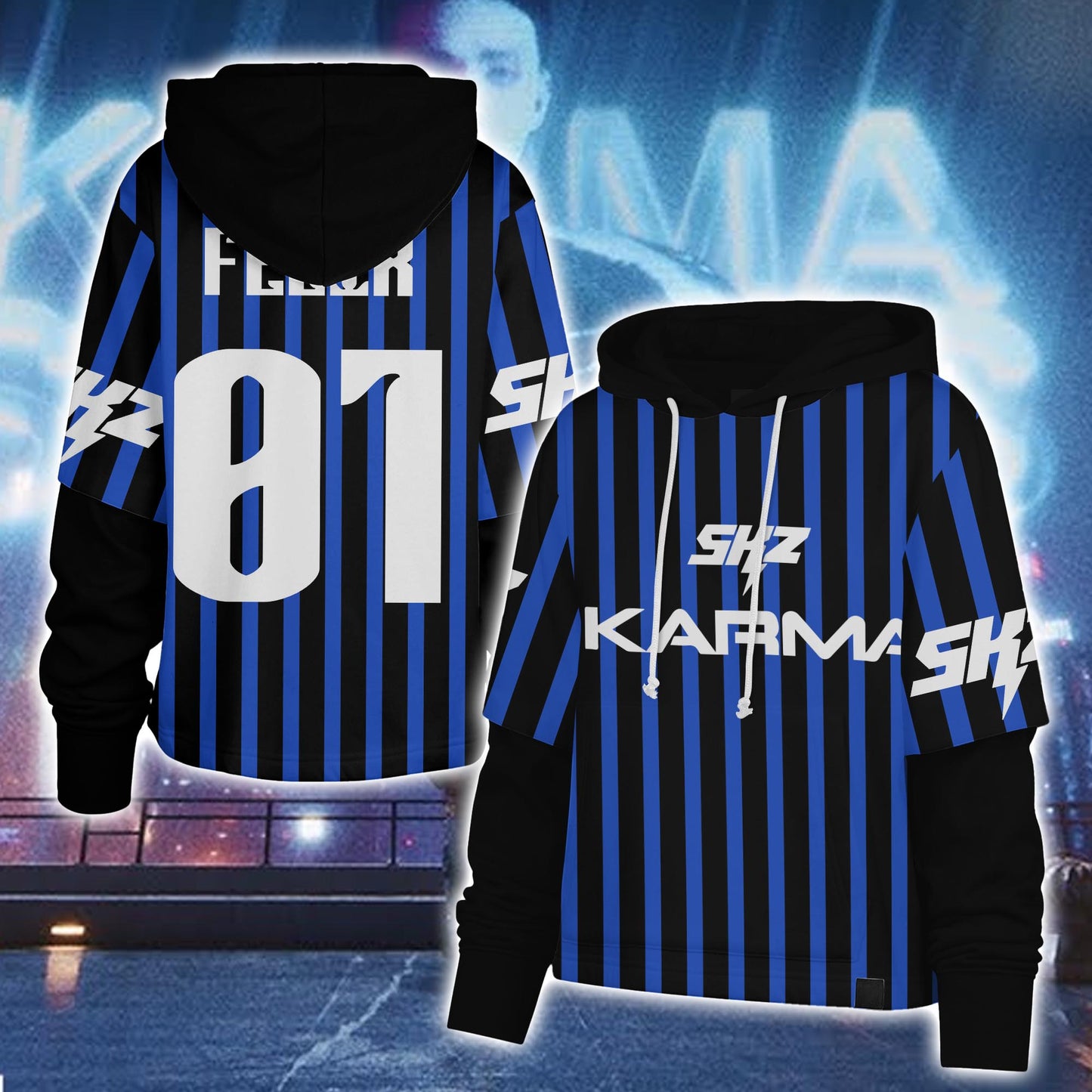 Stray kids Karma Adult Shortstop Hoodie