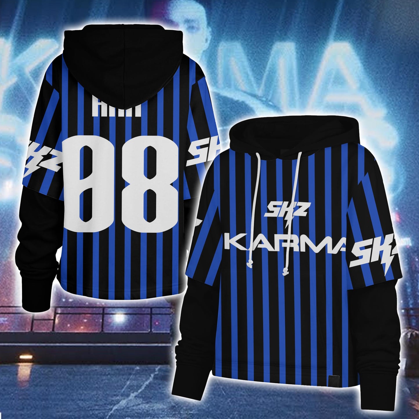 Stray kids Karma Adult Shortstop Hoodie