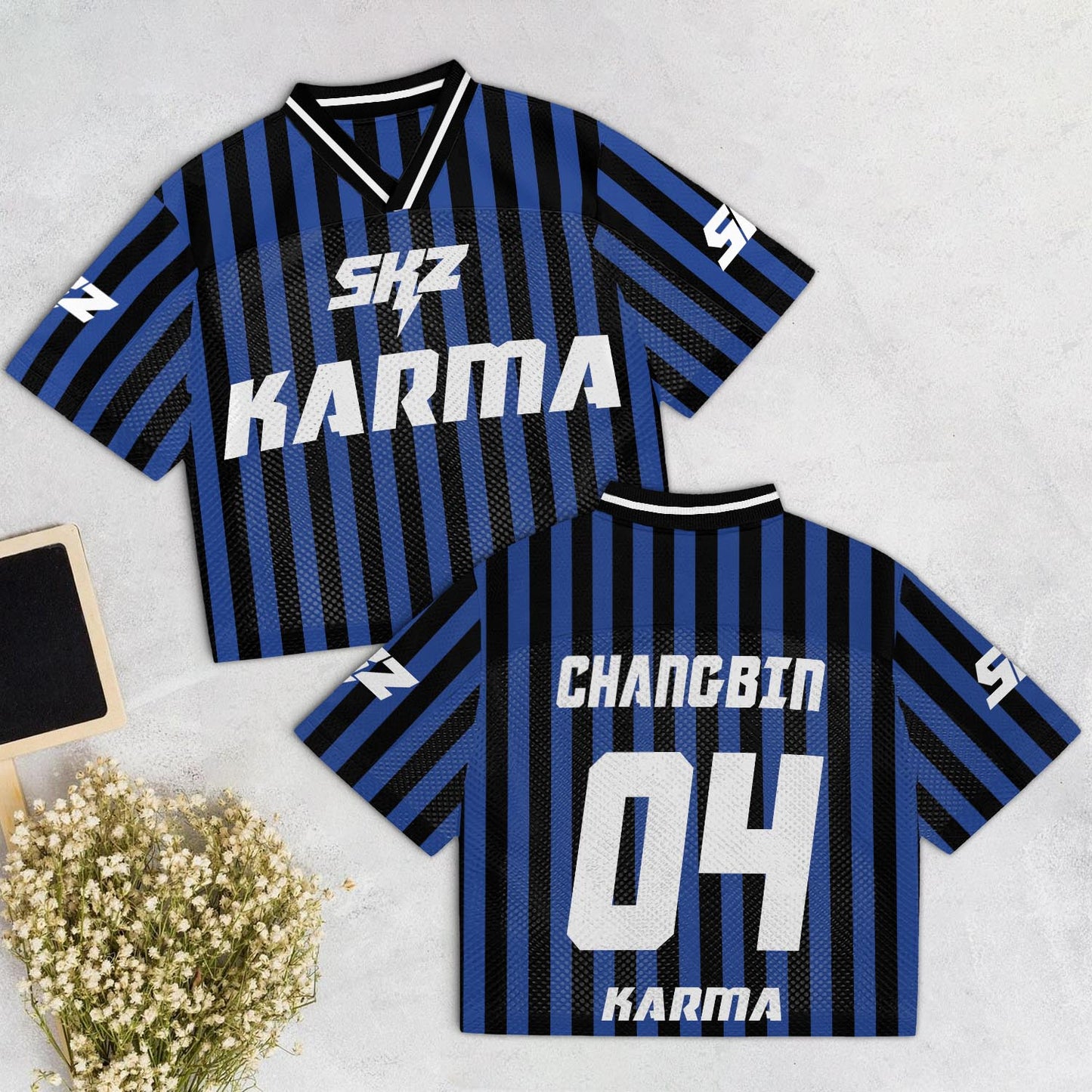 Stray Kids Jersey – Limited K-Pop Mixed Mesh Jersey