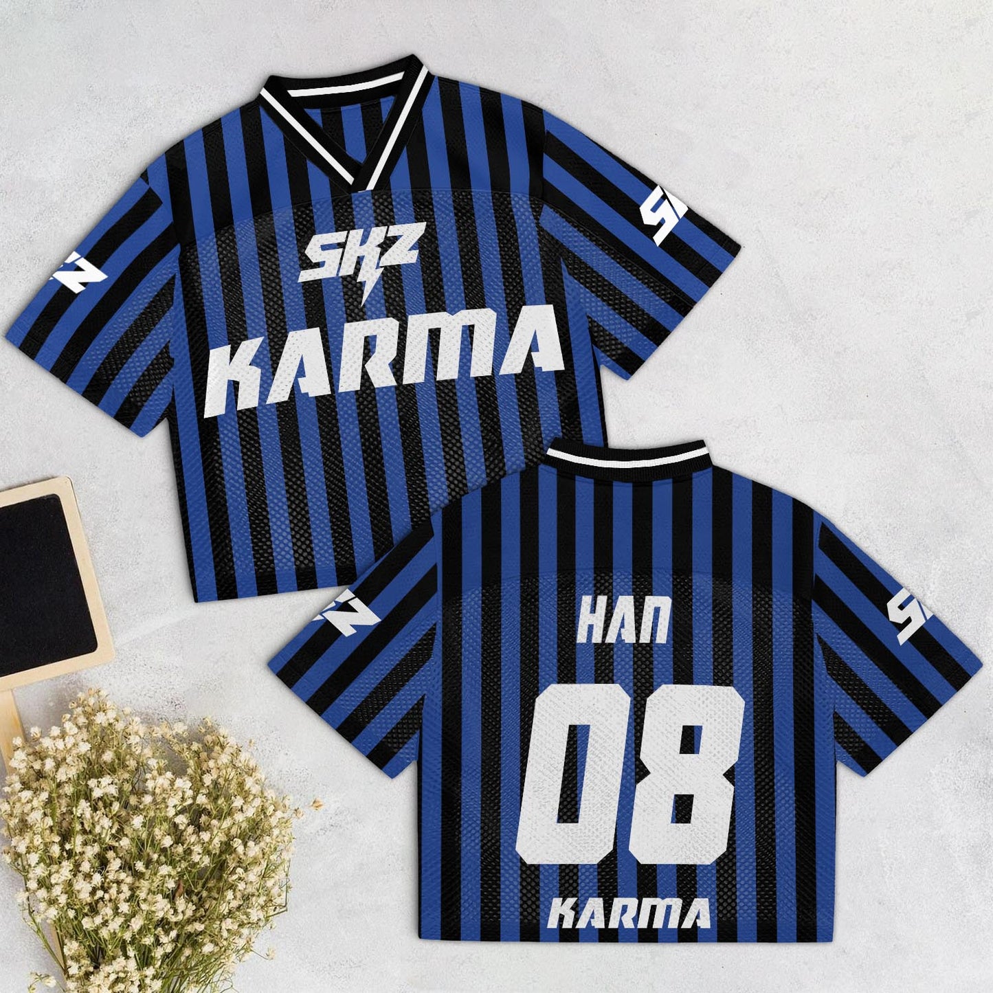 Stray Kids Jersey – Limited K-Pop Mixed Mesh Jersey