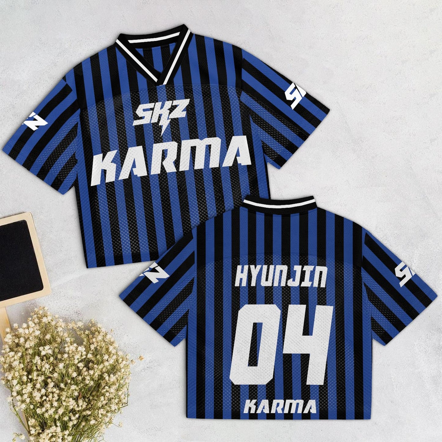 Stray Kids Jersey – Limited K-Pop Mixed Mesh Jersey