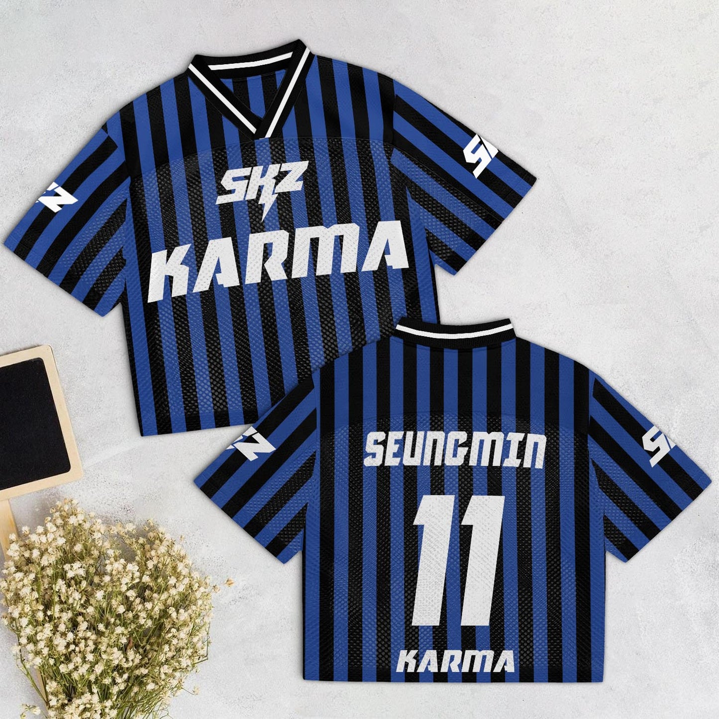 Stray Kids Jersey – Limited K-Pop Mixed Mesh Jersey